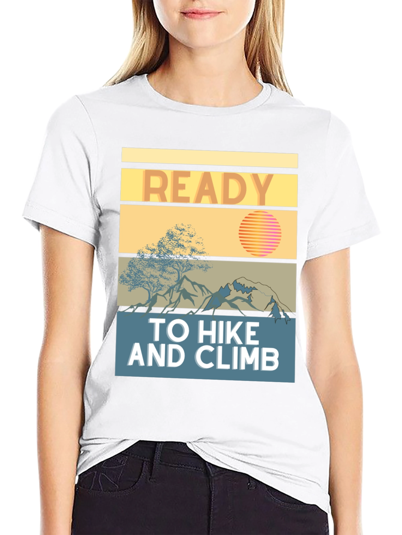 Ready to Hike and Climb Graphic Tee