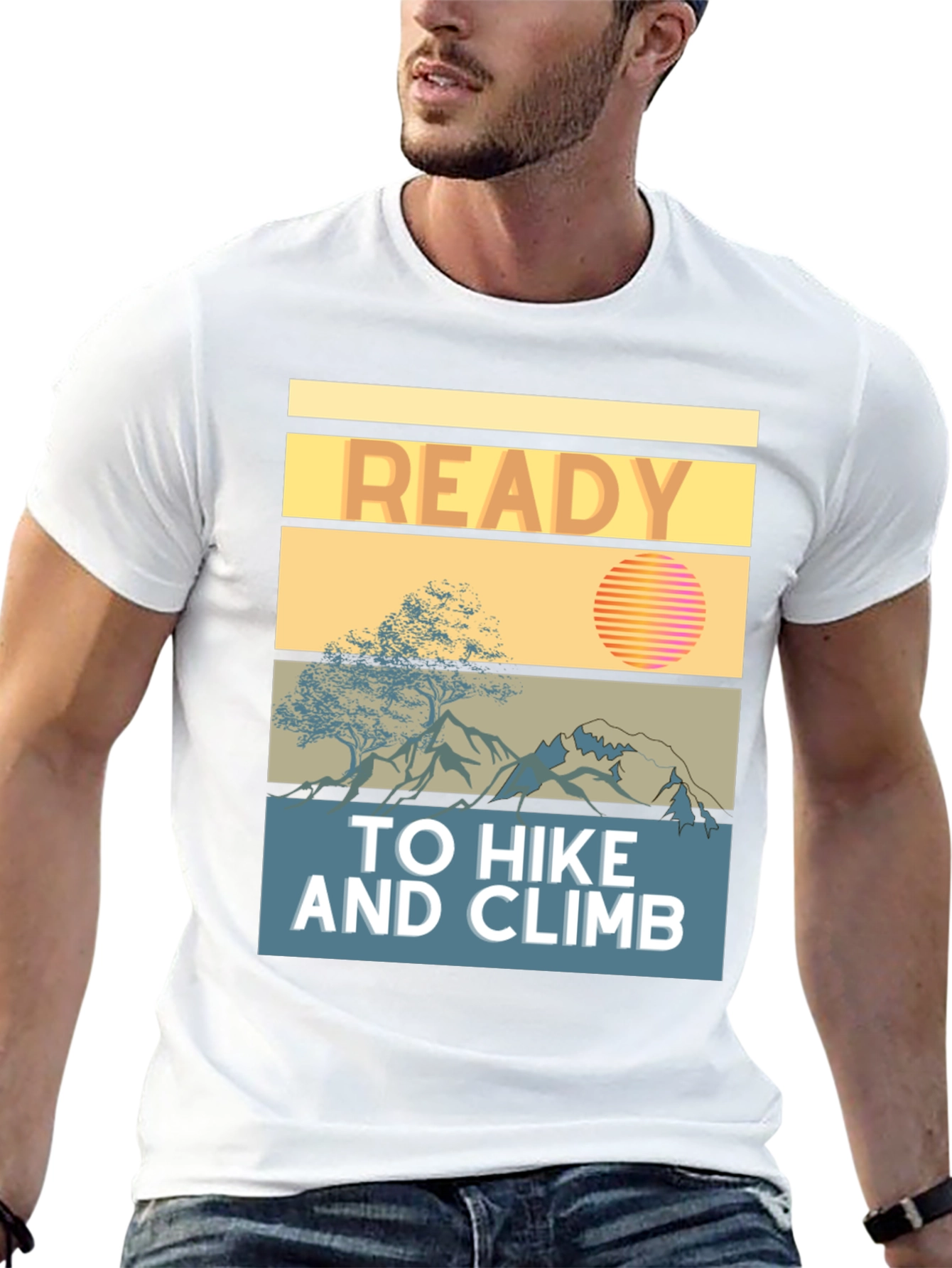 Ready to Hike and Climb Graphic Tee