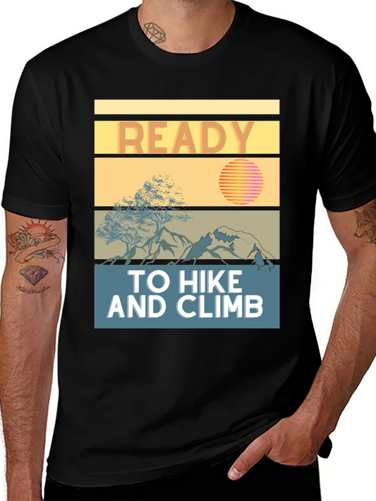 Ready to Hike and Climb Graphic Tee