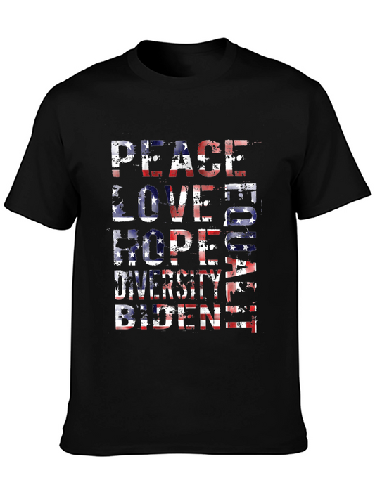 Peace Love Hope Diversity Biden T-Shirt