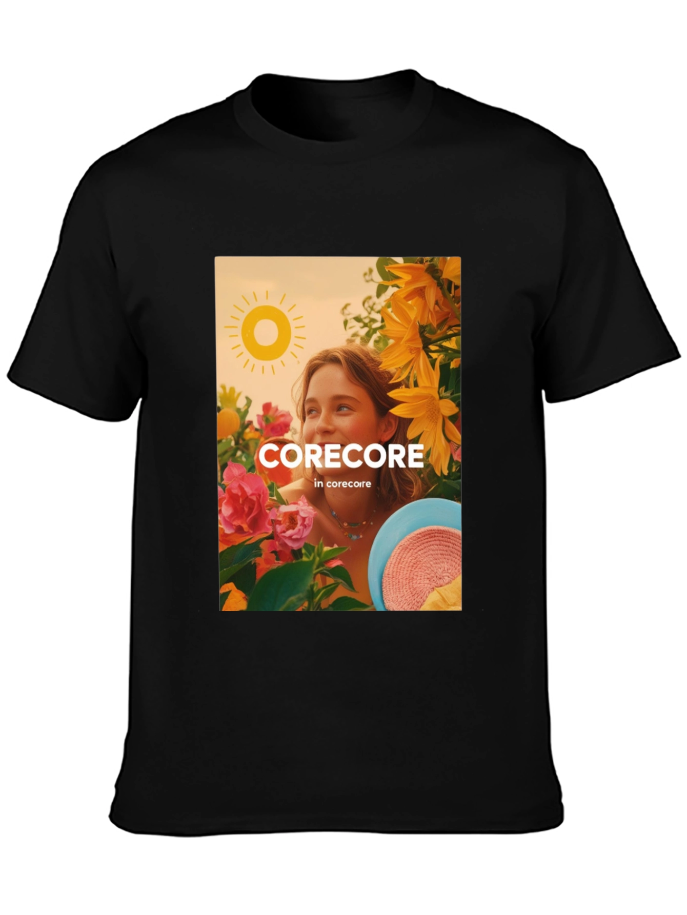 Corecore Graphic T-Shirt - Black