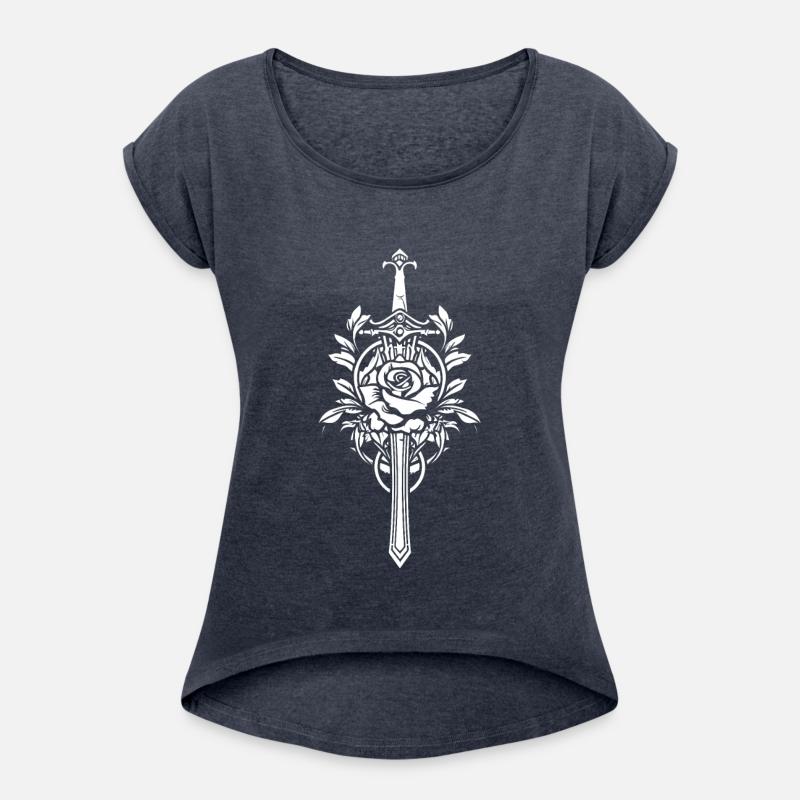 Red Rose Goth Sword