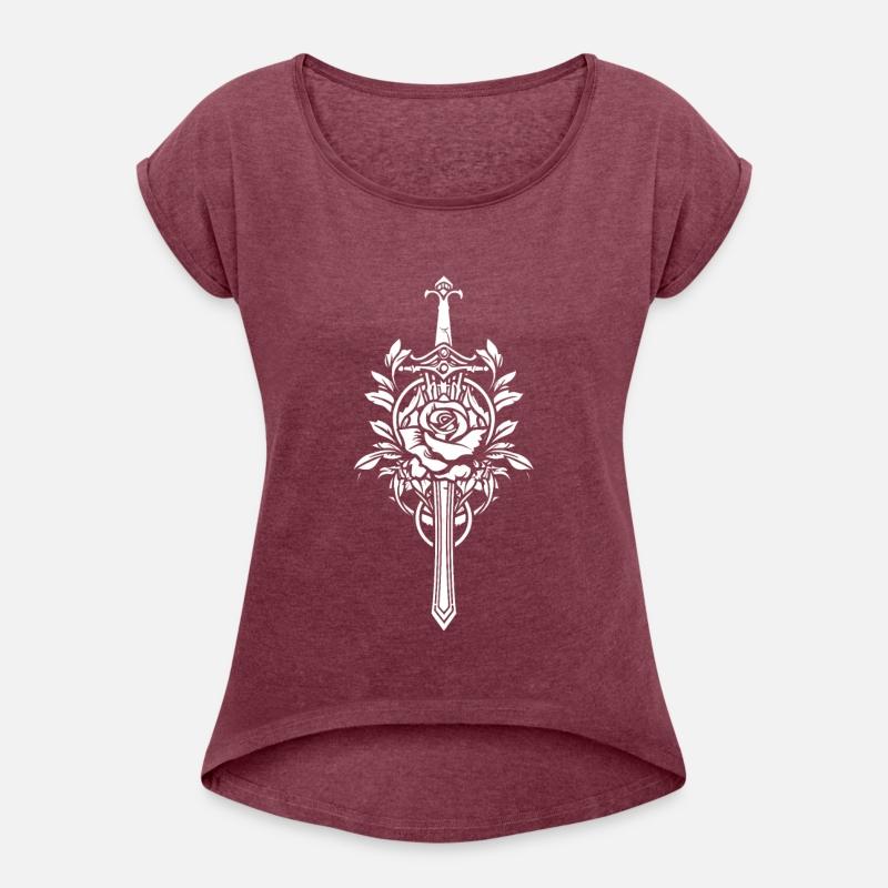 Red Rose Goth Sword