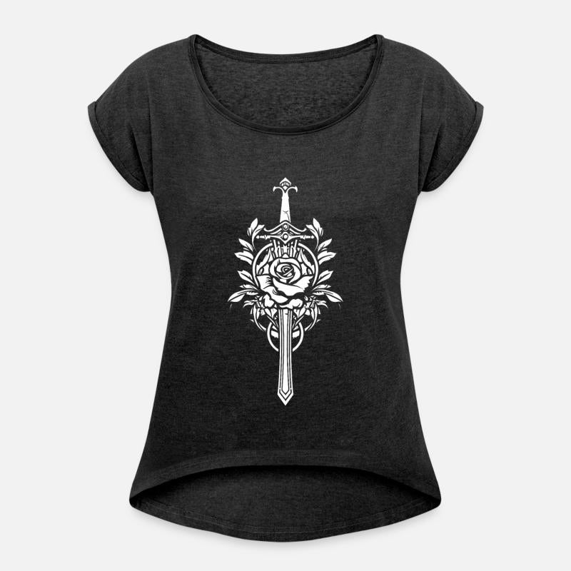 Red Rose Goth Sword