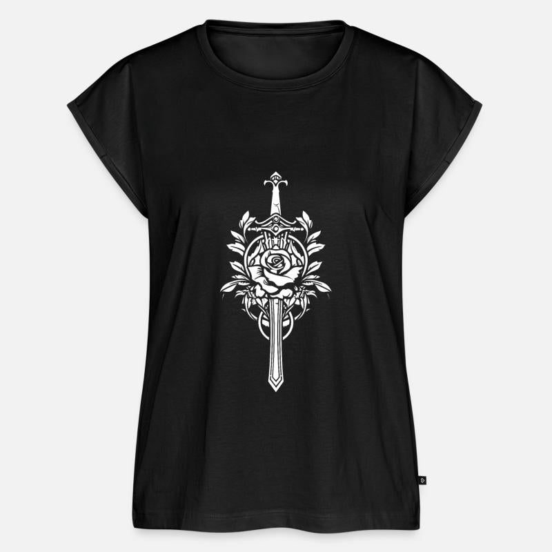 Red Rose Goth Sword