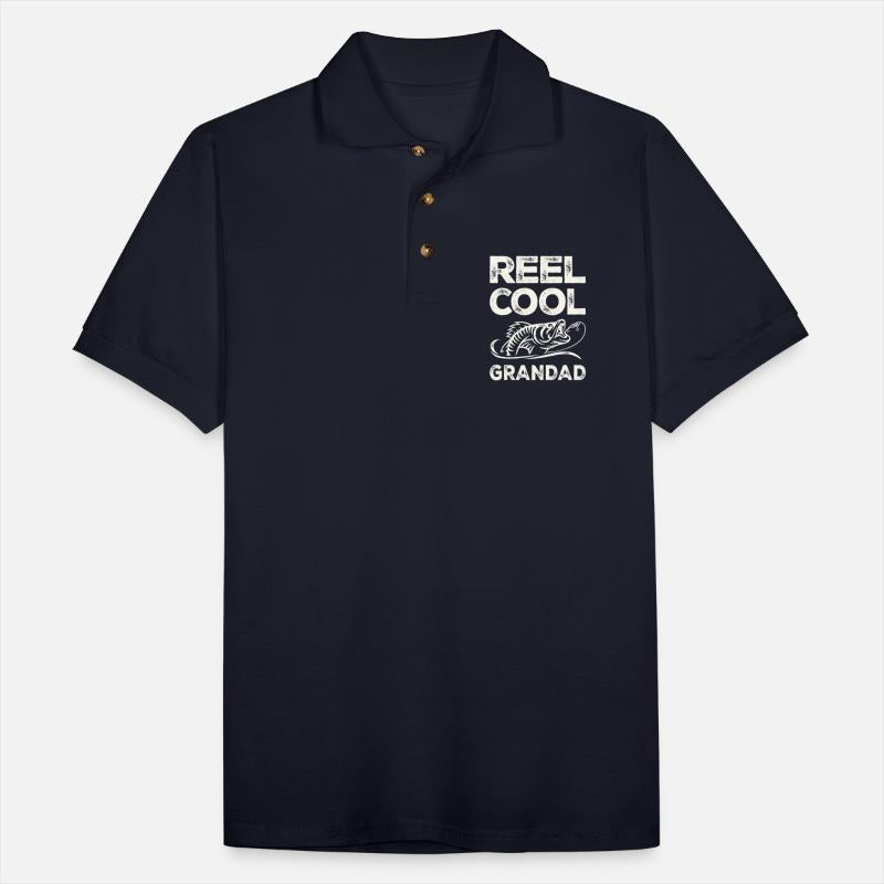 Reel Cool Grandad Funny Fishing Grandpa