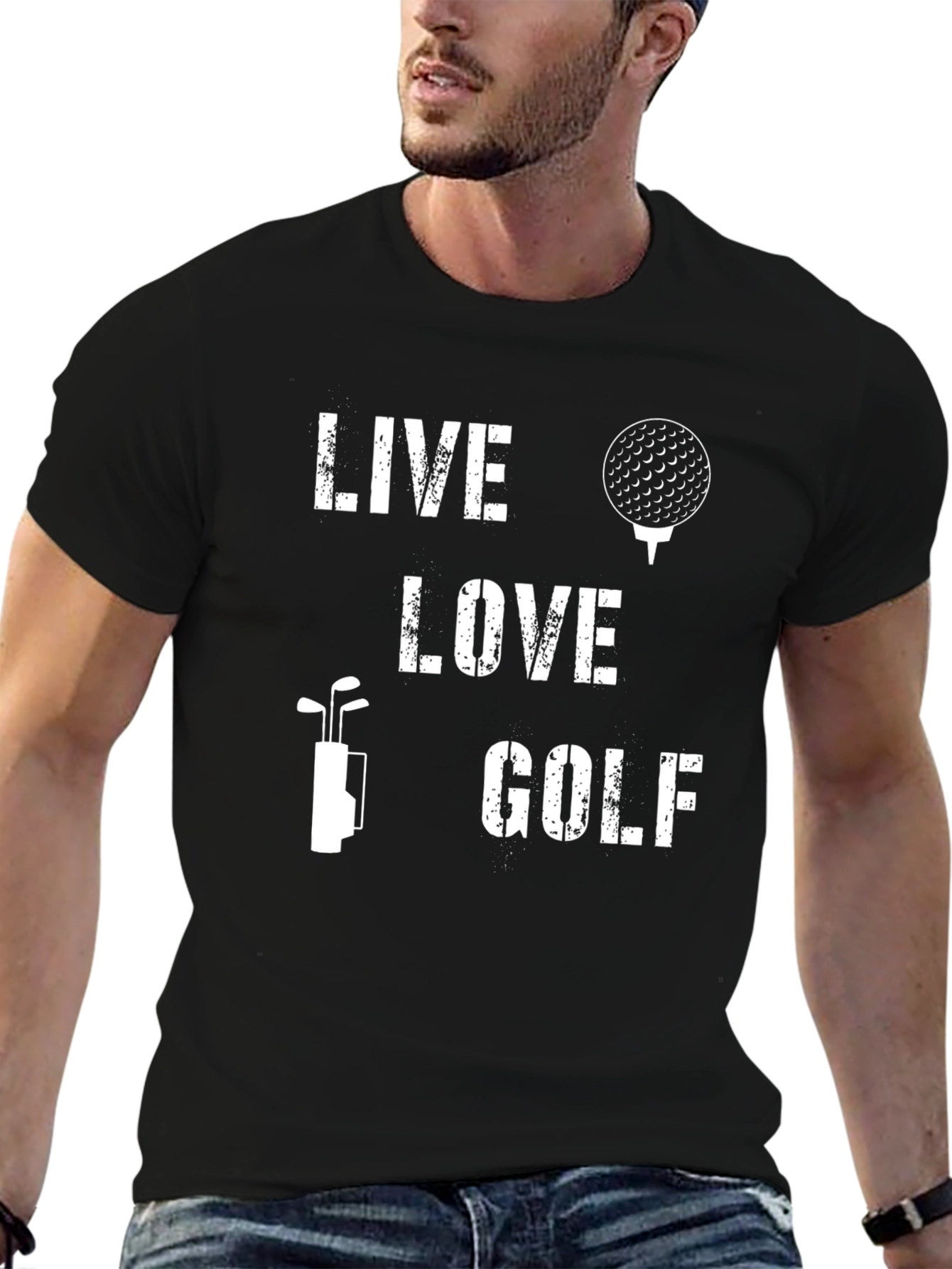 Live Love Golf T-Shirt - Golfer Tee