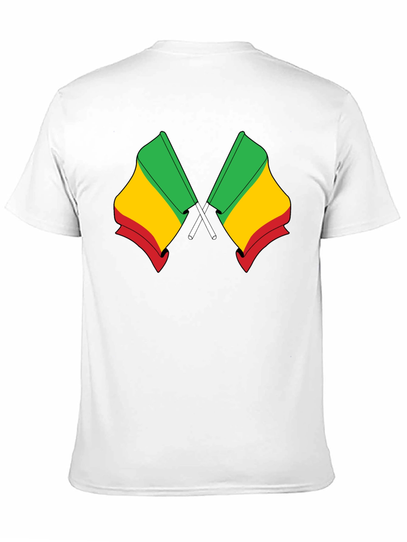 Benin Flag T-Shirt - Black Cotton Tee