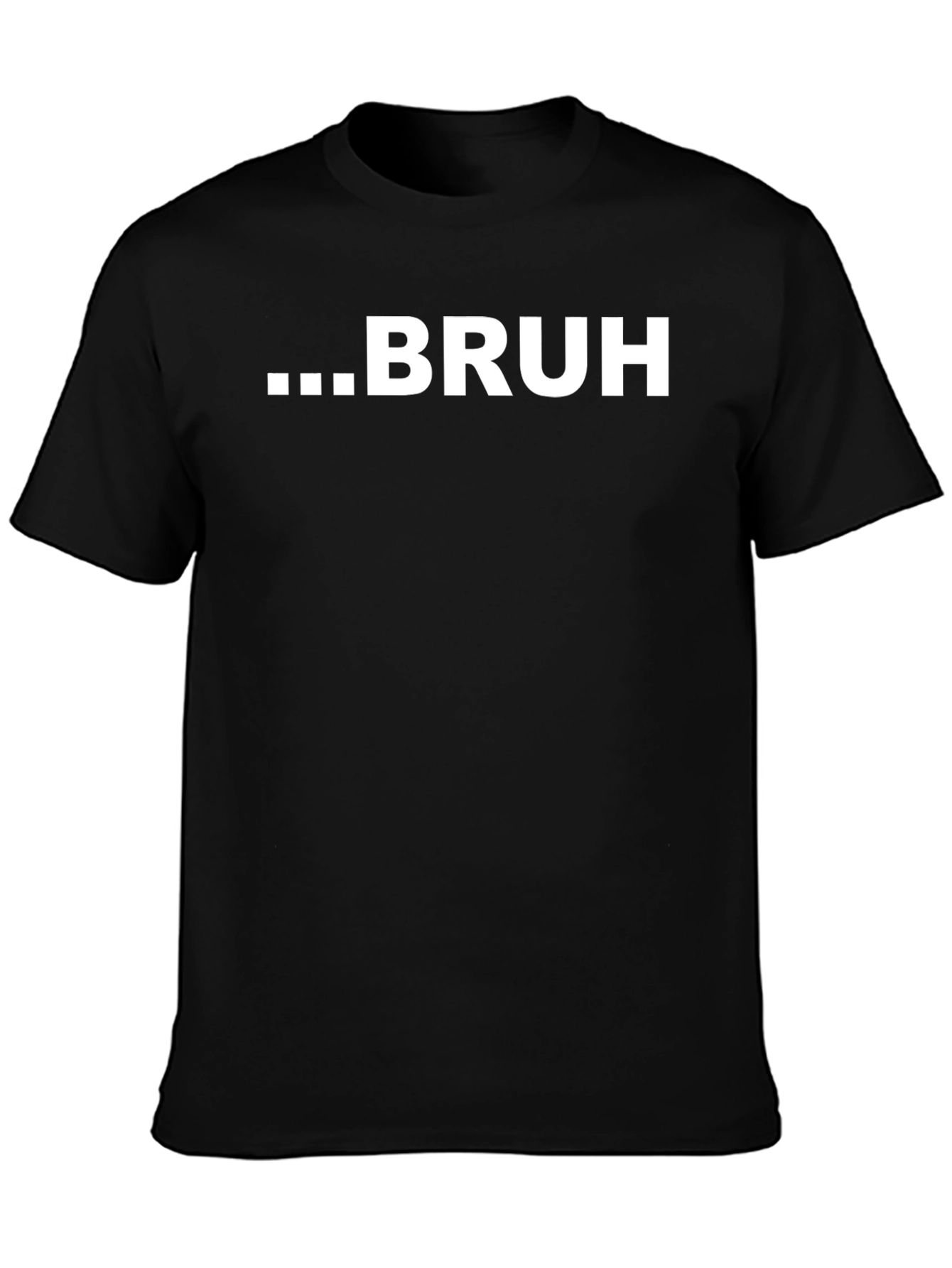 Bruh Graphic T-Shirt - Comfortable Everyday Wear