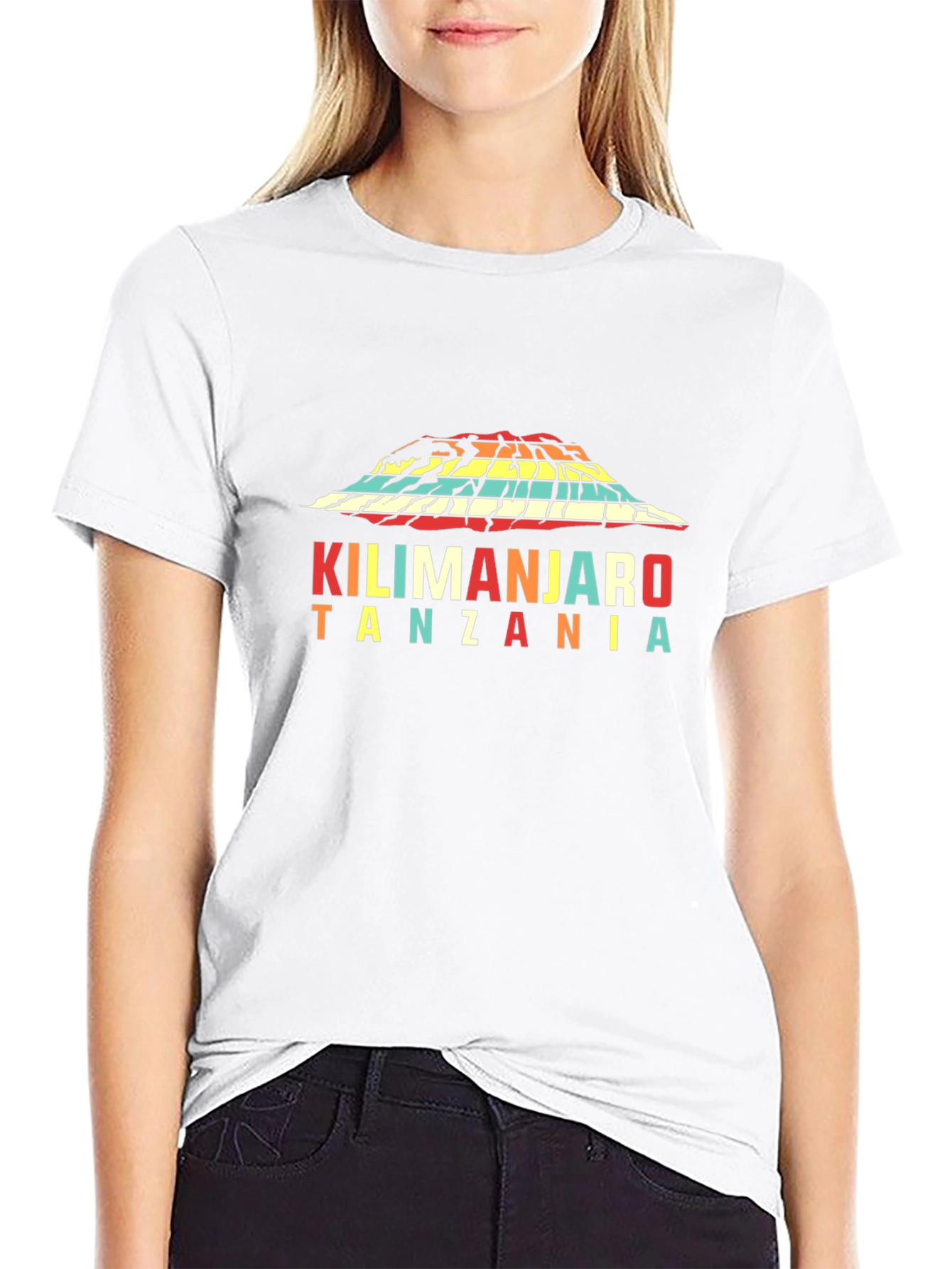 Kilimanjaro Tanzania Retro Graphic T-Shirt