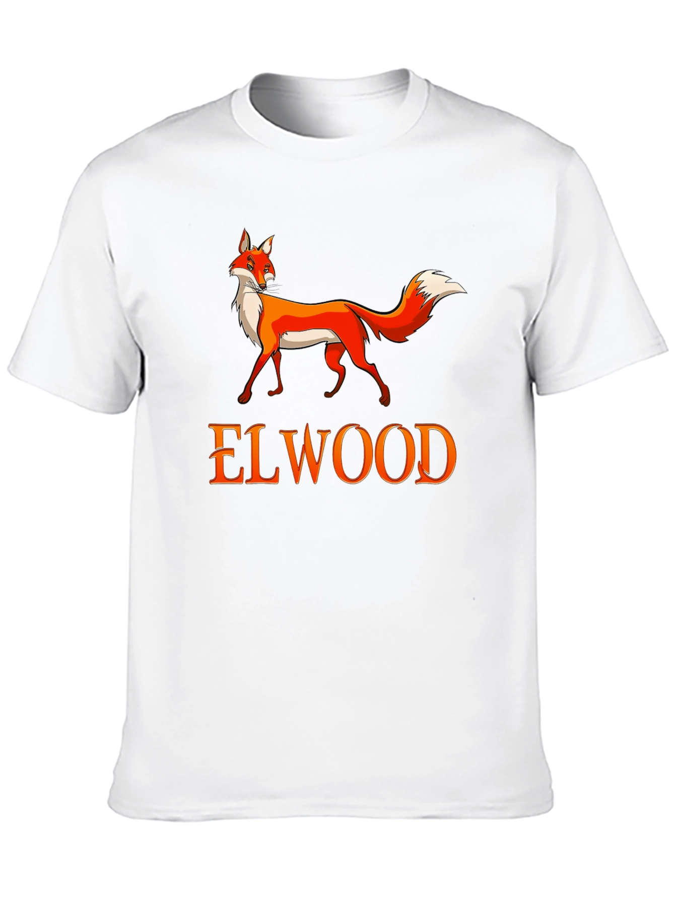 Elwood Fox Graphic Tee - Black