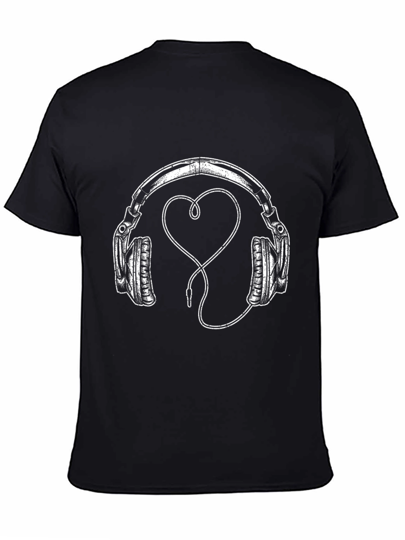 Love Music Black Tee Shirt