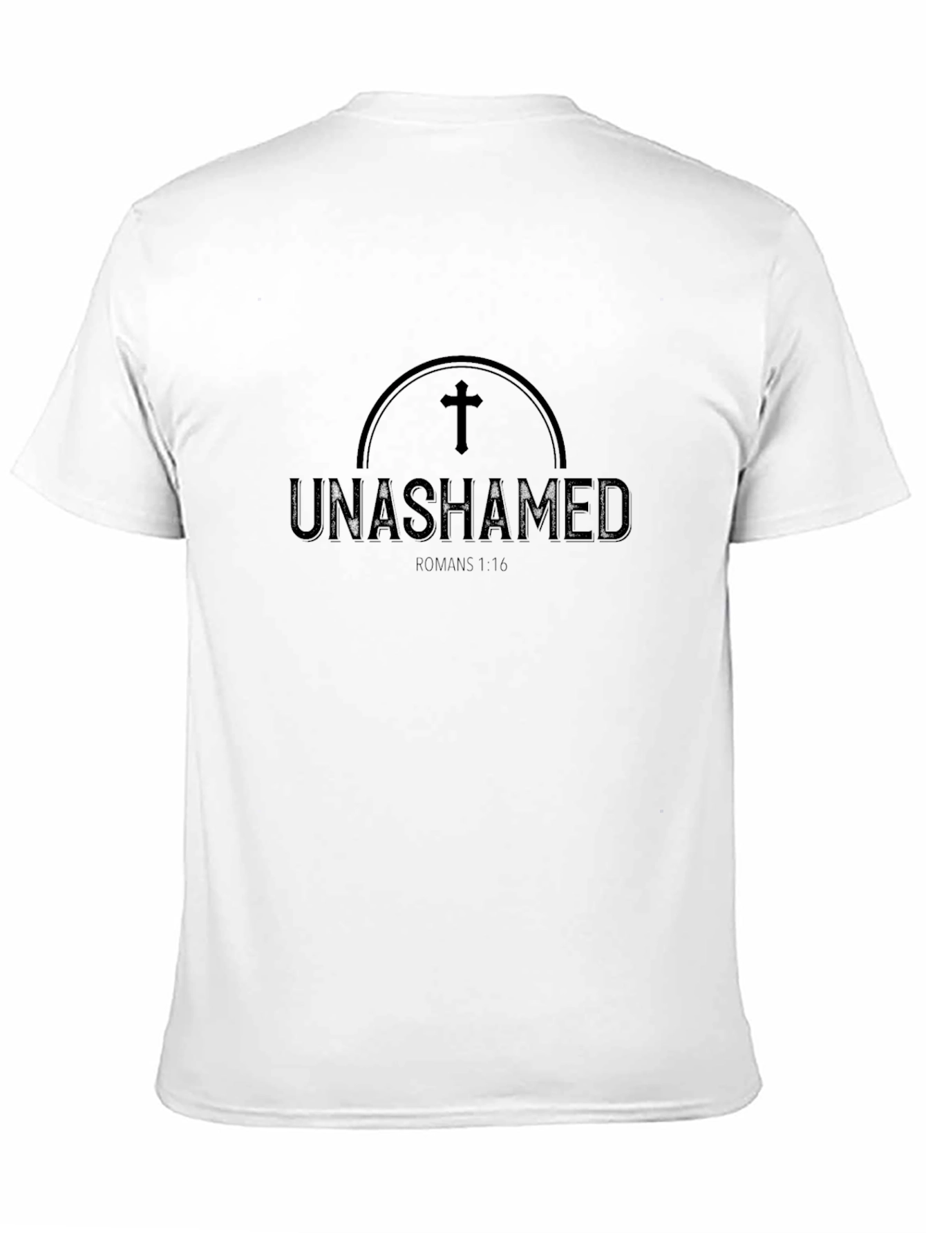 Unashamed Christian T-Shirt - Black
