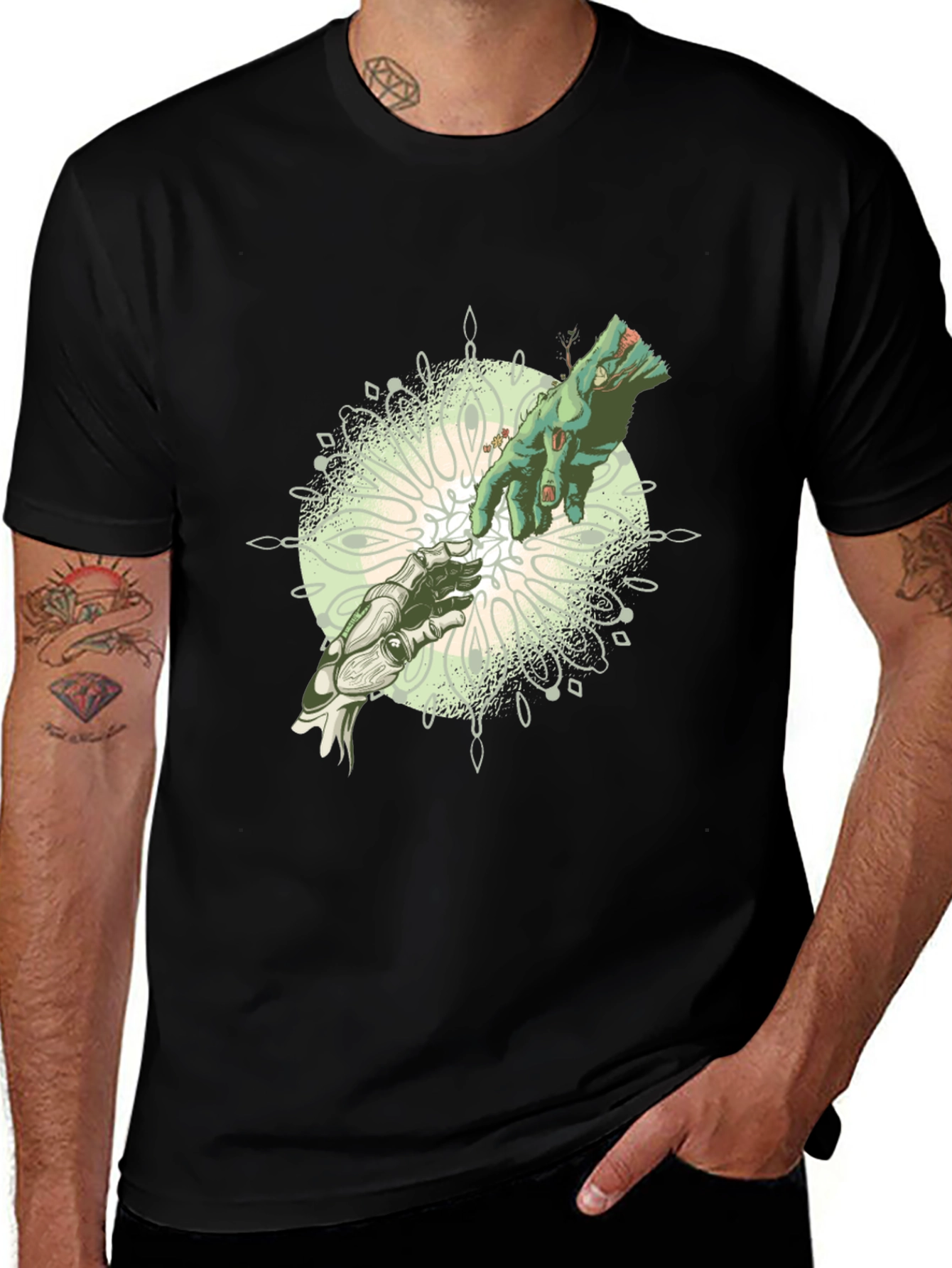Creation of Adam T-Shirt - Humanoid Robot Design