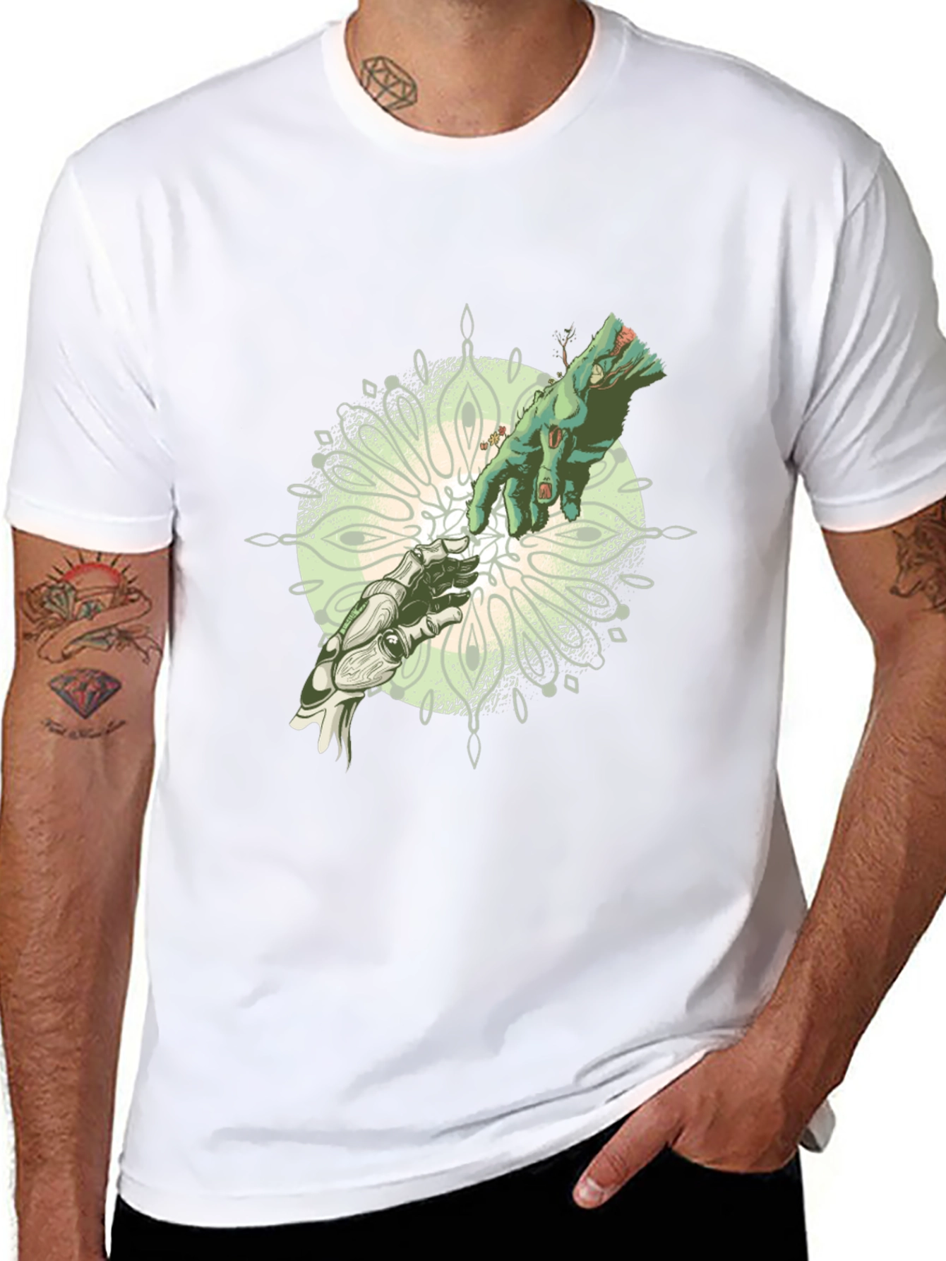 Creation of Adam T-Shirt - Humanoid Robot Design