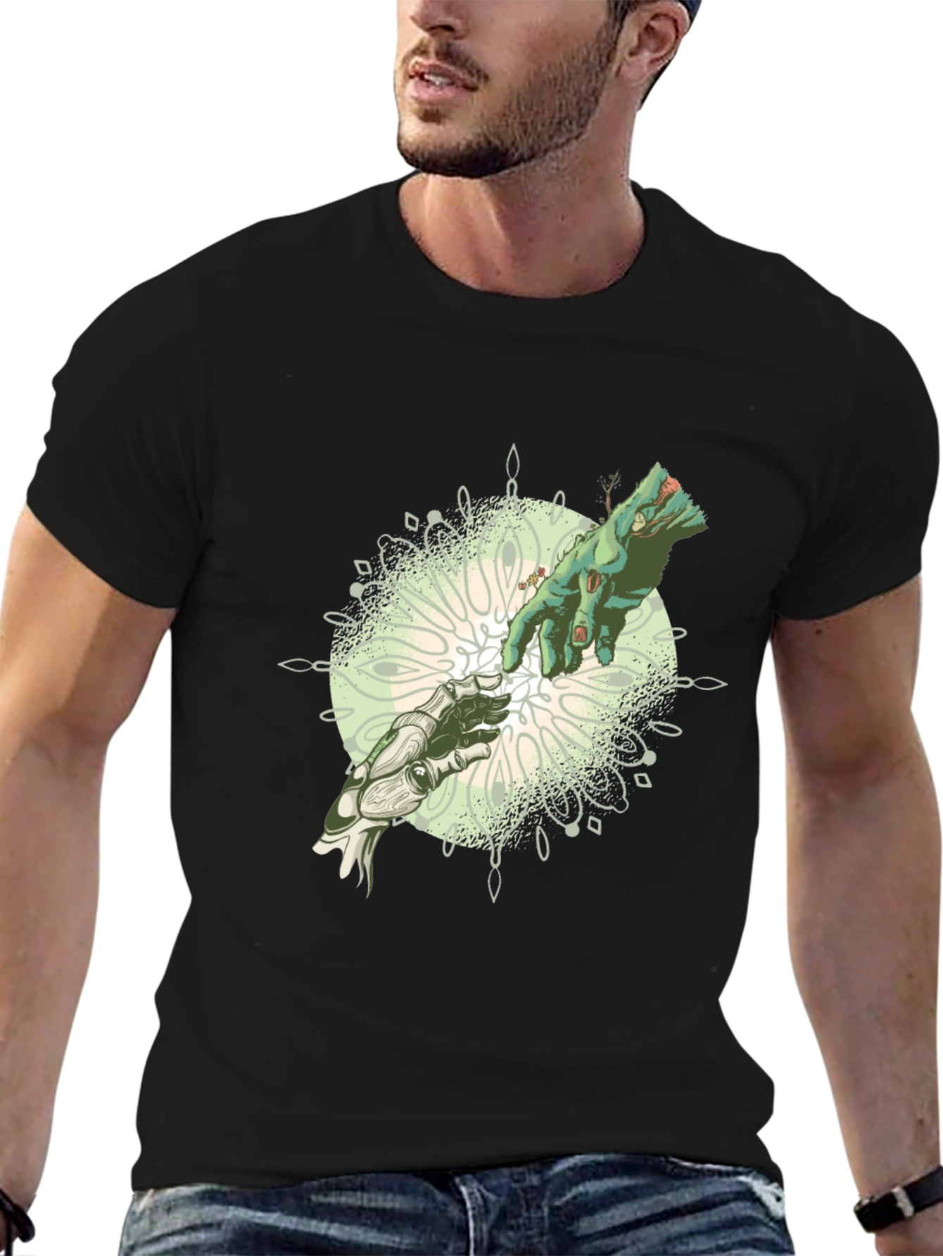 Creation of Adam T-Shirt - Humanoid Robot Design