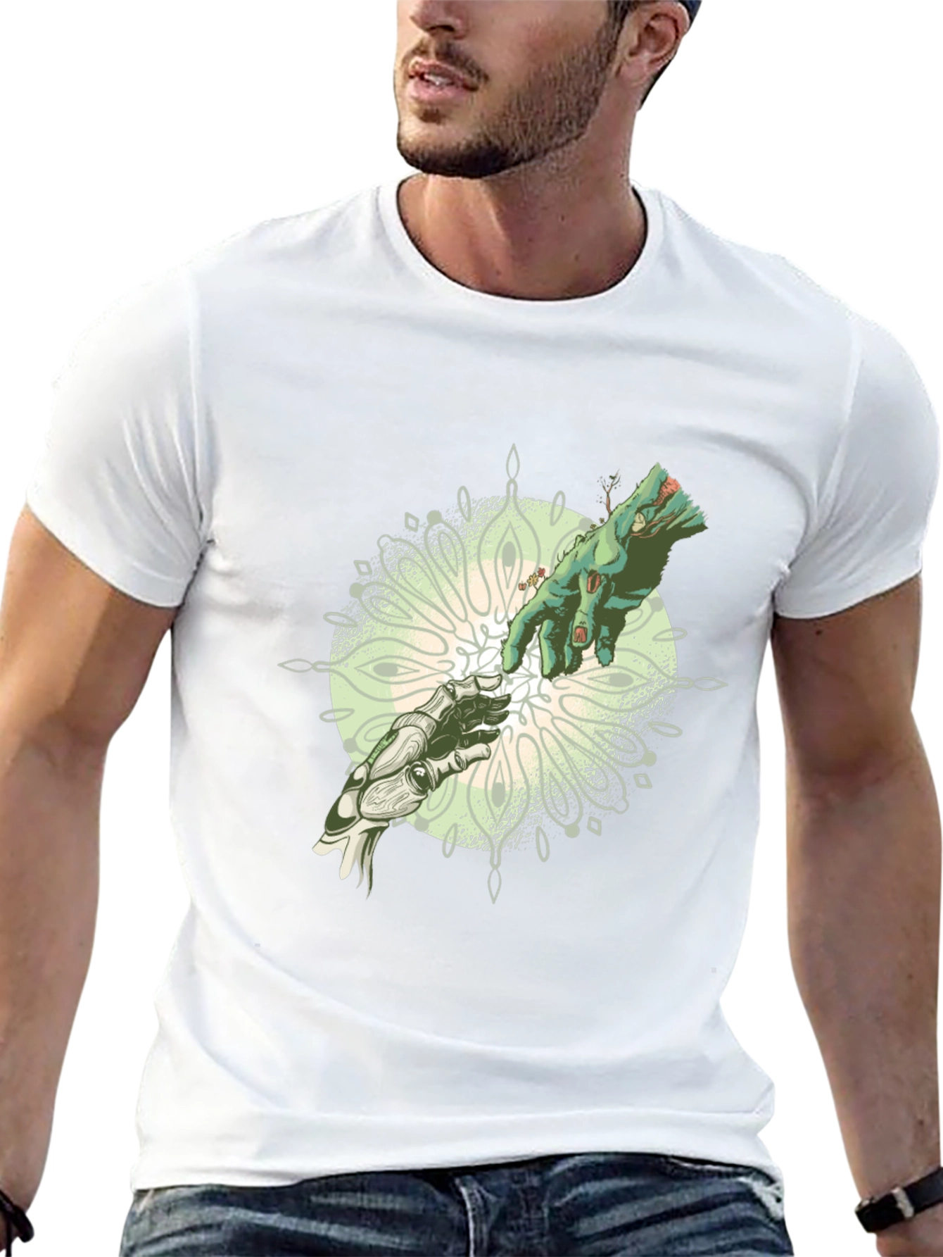 Creation of Adam T-Shirt - Humanoid Robot Design