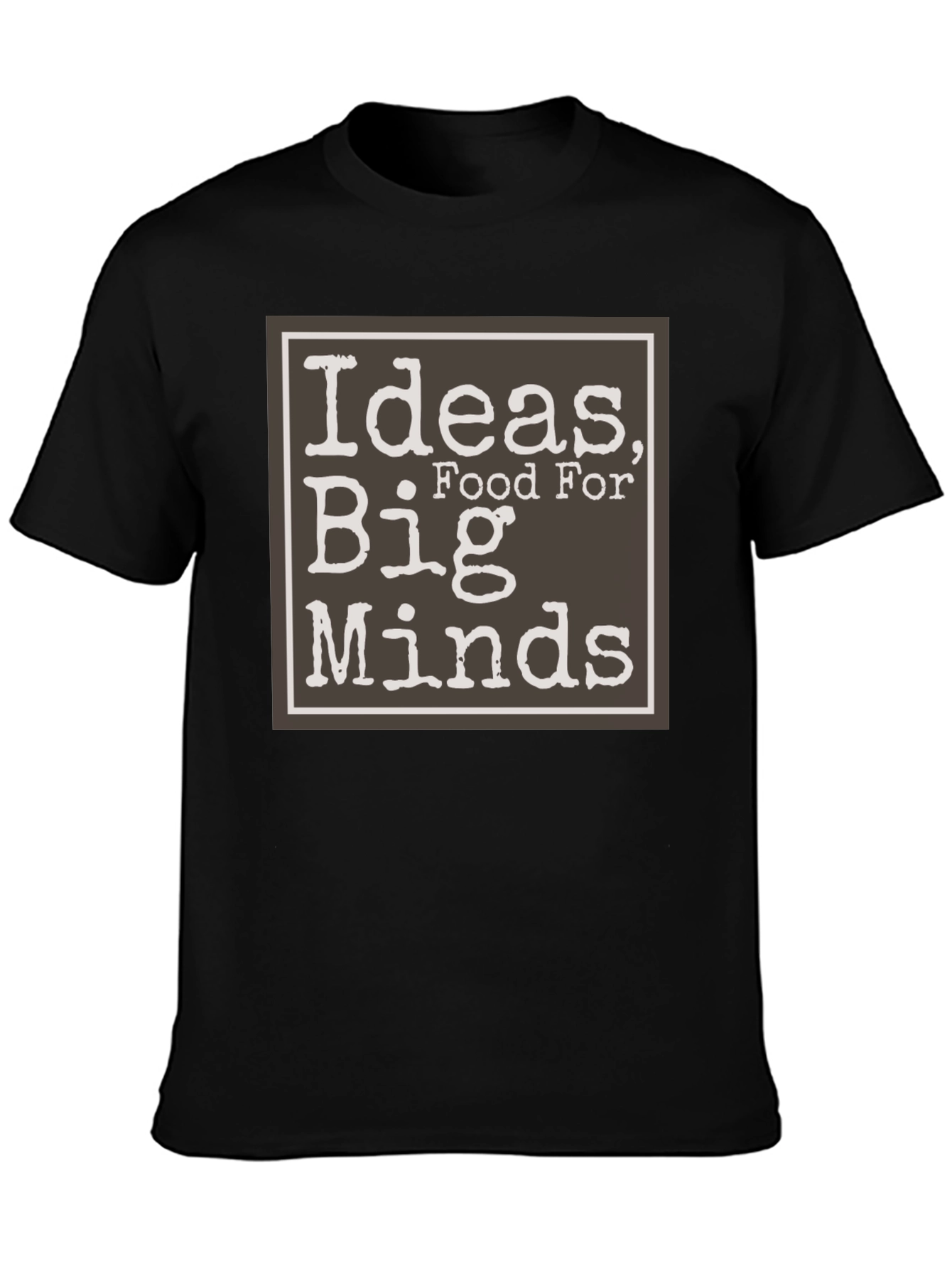Ideas Food For Big Minds Graphic Tee