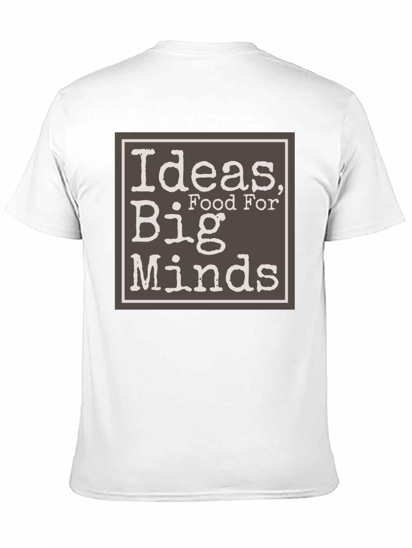Ideas Food For Big Minds Graphic Tee