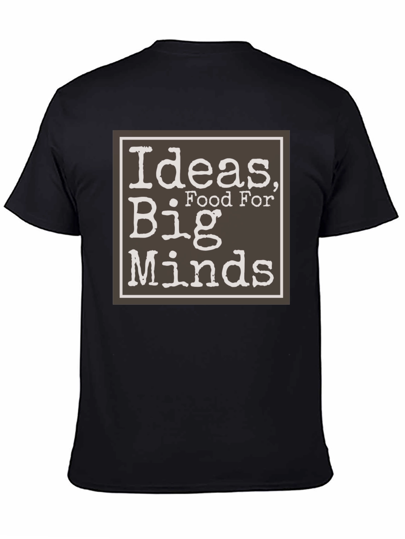 Ideas Food For Big Minds Graphic Tee