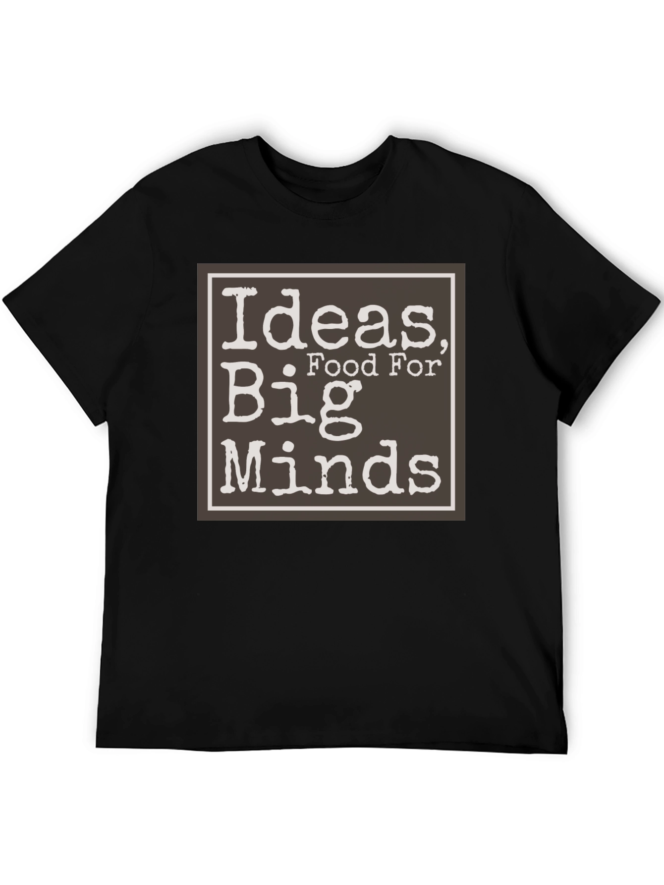 Ideas Food For Big Minds Graphic Tee