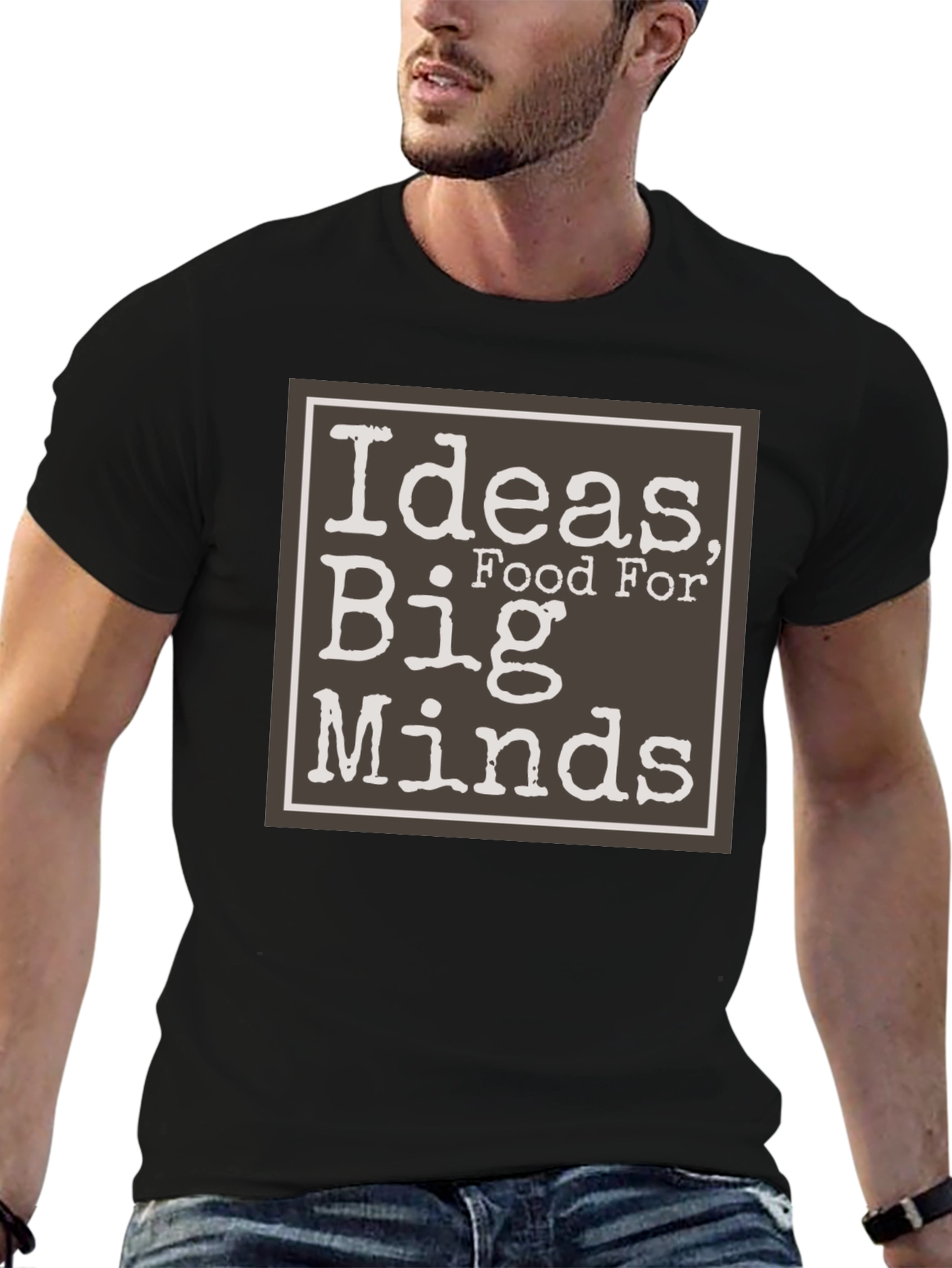 Ideas Food For Big Minds Graphic Tee
