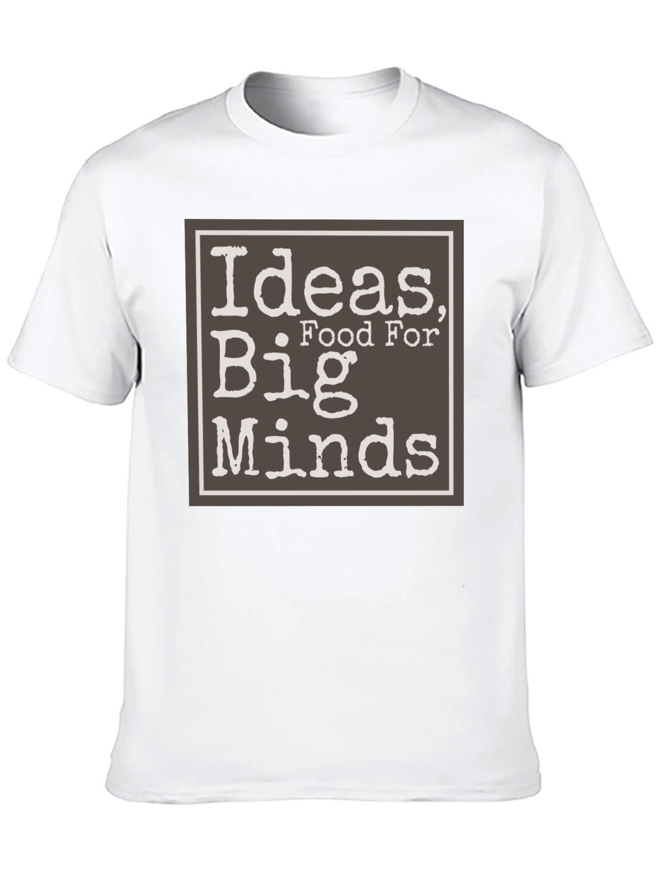 Ideas Food For Big Minds Graphic Tee