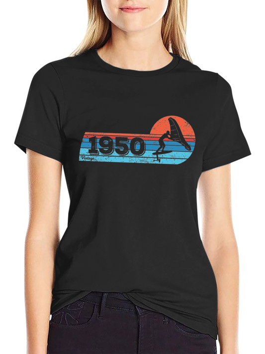 Vintage 1950 Wind Surfer T-Shirt