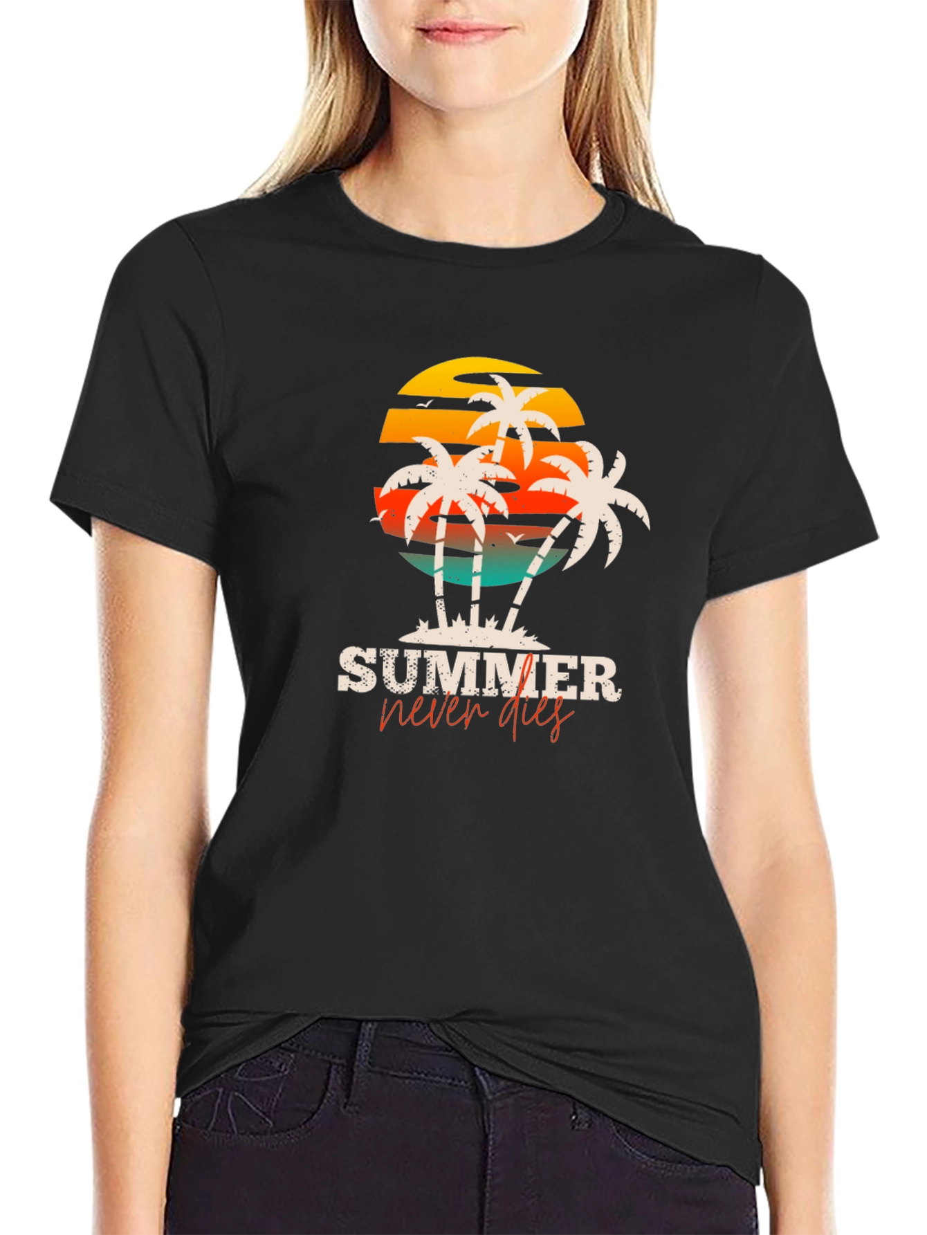 Summer Never Dies Graphic Tee