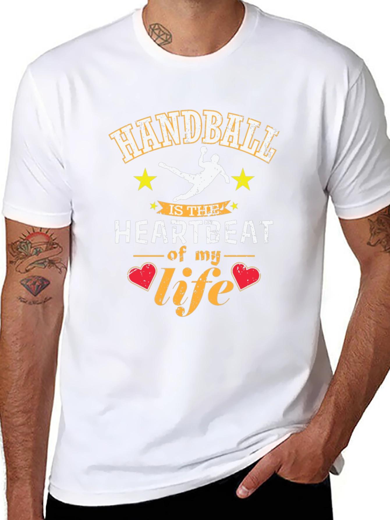 Handball is the Heartbeat of My Life T-Shirt