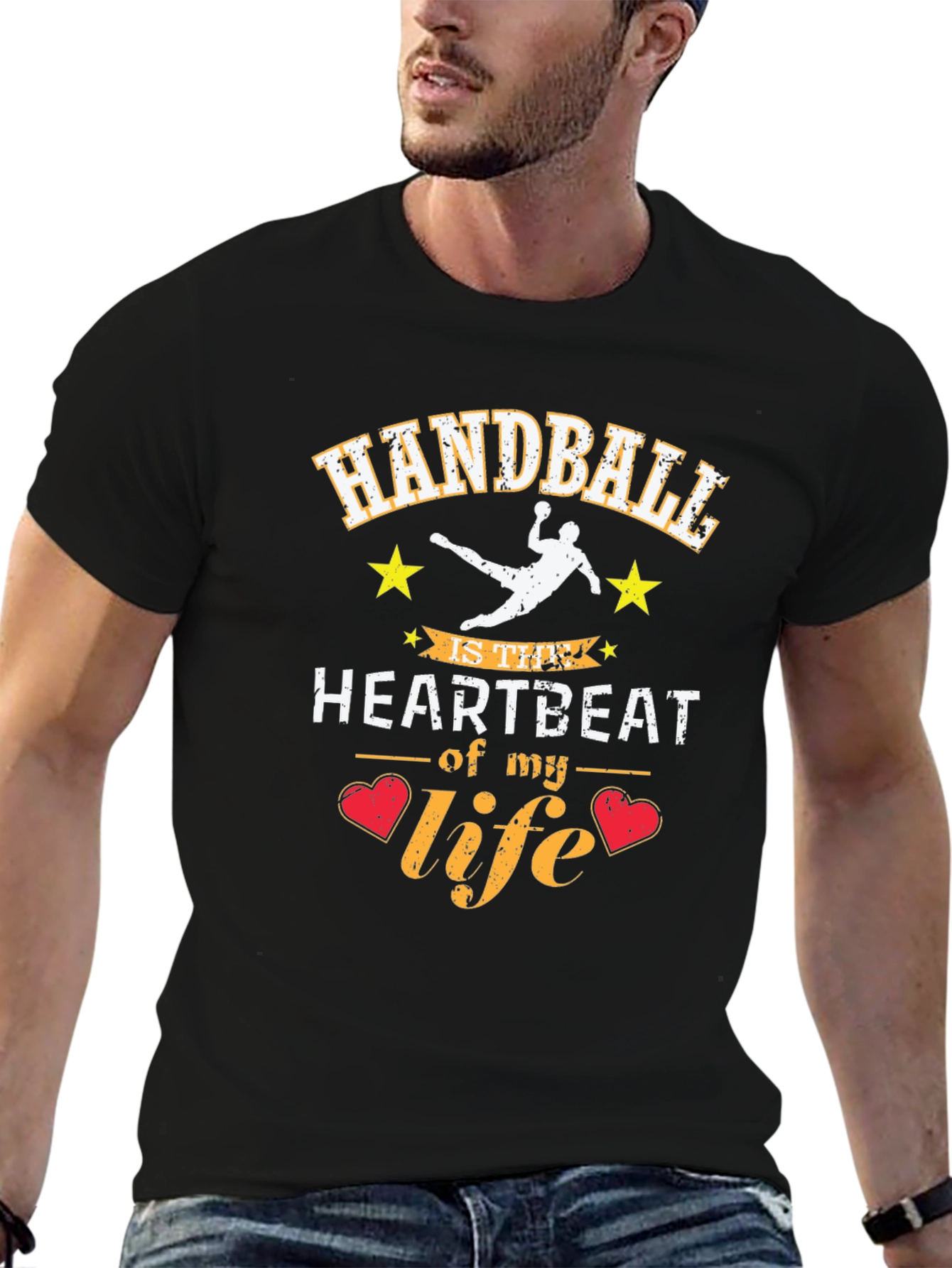 Handball is the Heartbeat of My Life T-Shirt