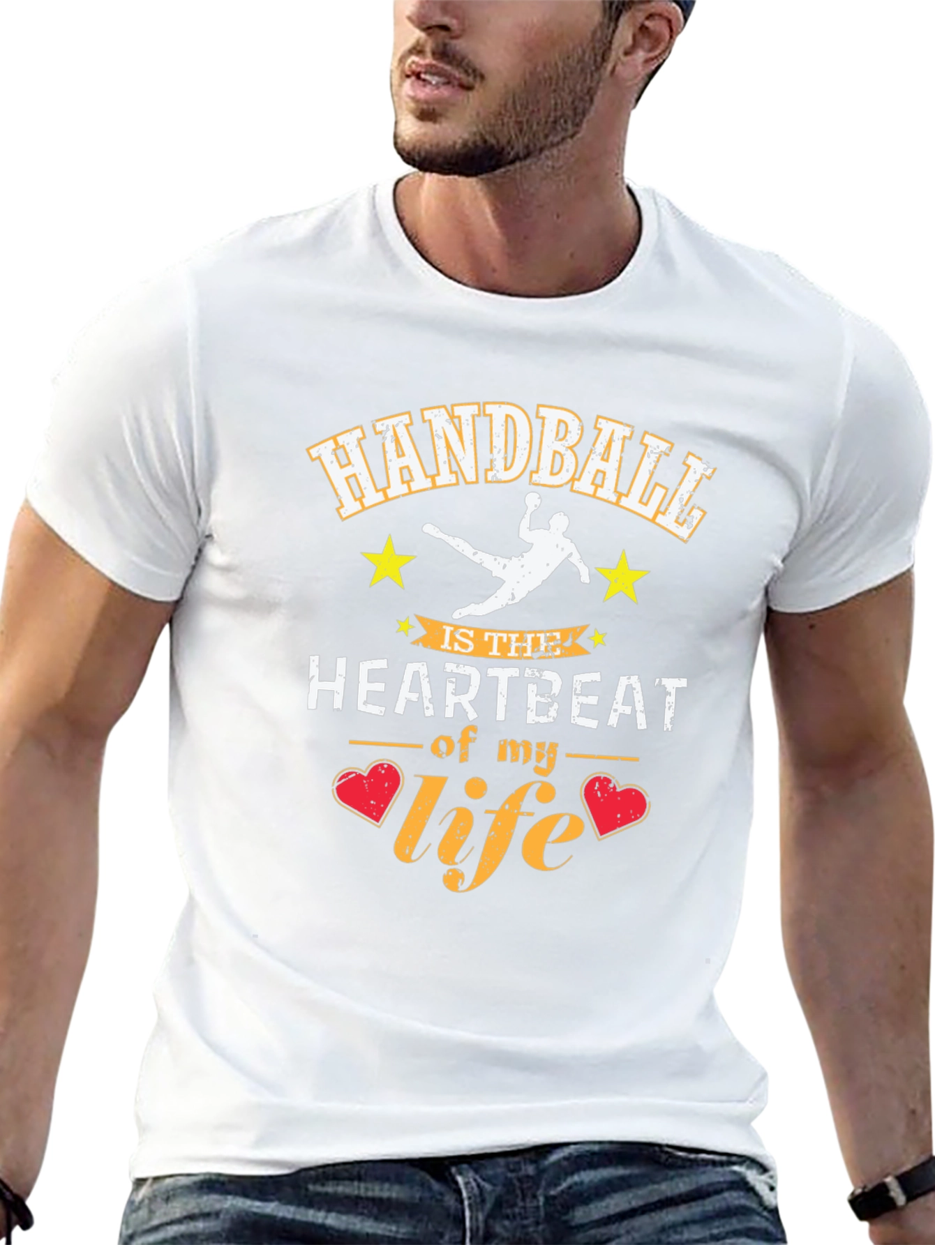 Handball is the Heartbeat of My Life T-Shirt