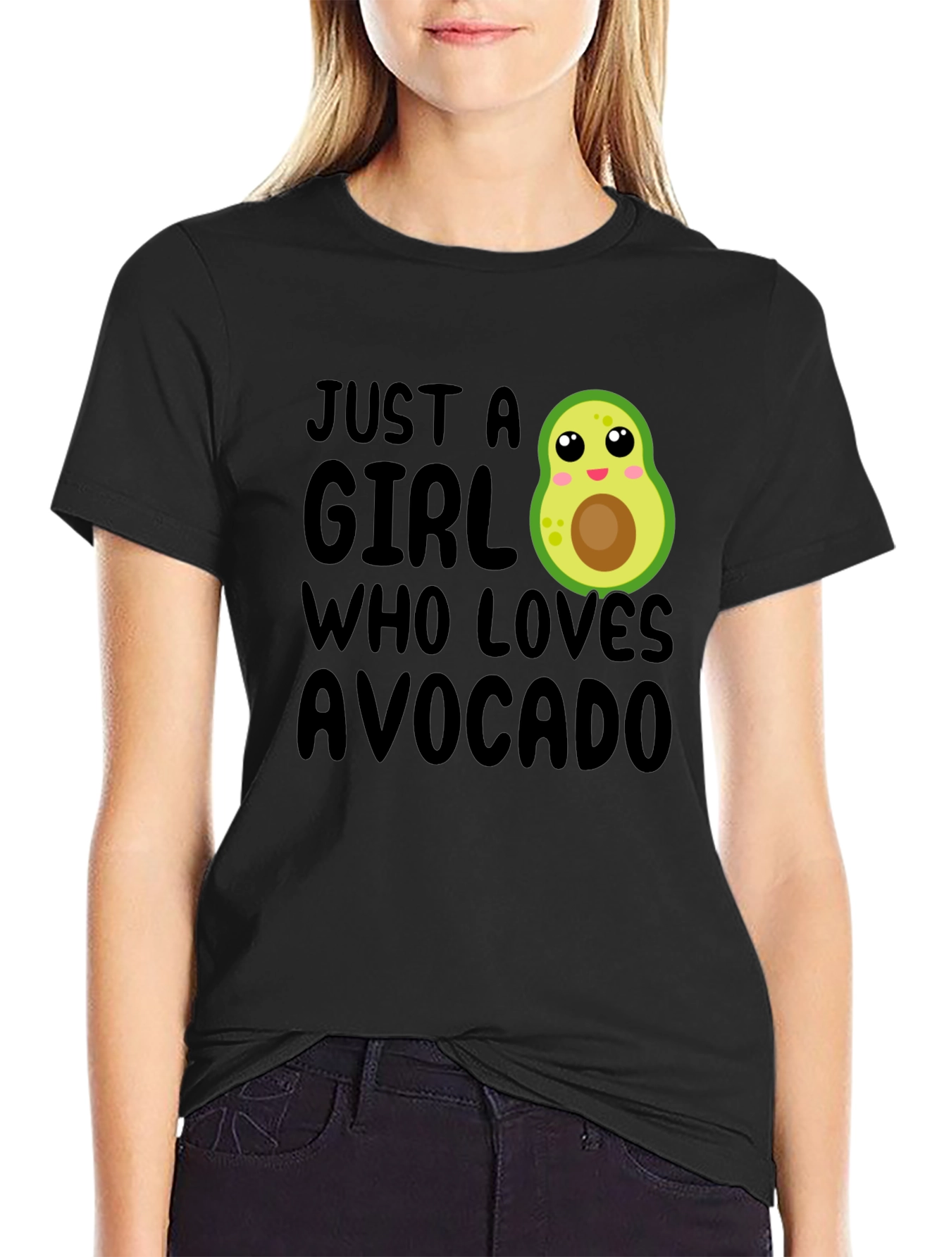 Just A Girl Who Loves Avocado T-Shirt