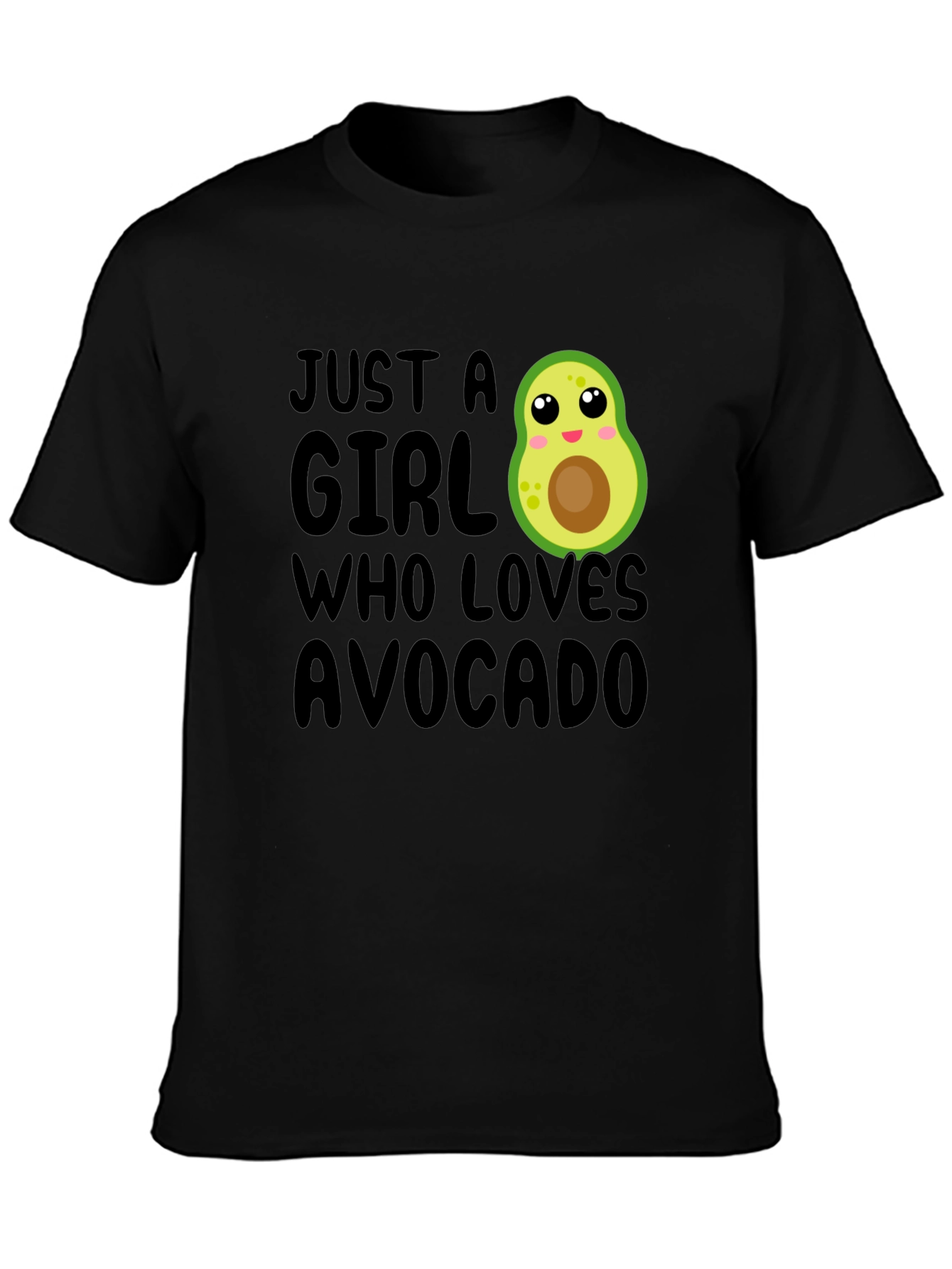 Just A Girl Who Loves Avocado T-Shirt