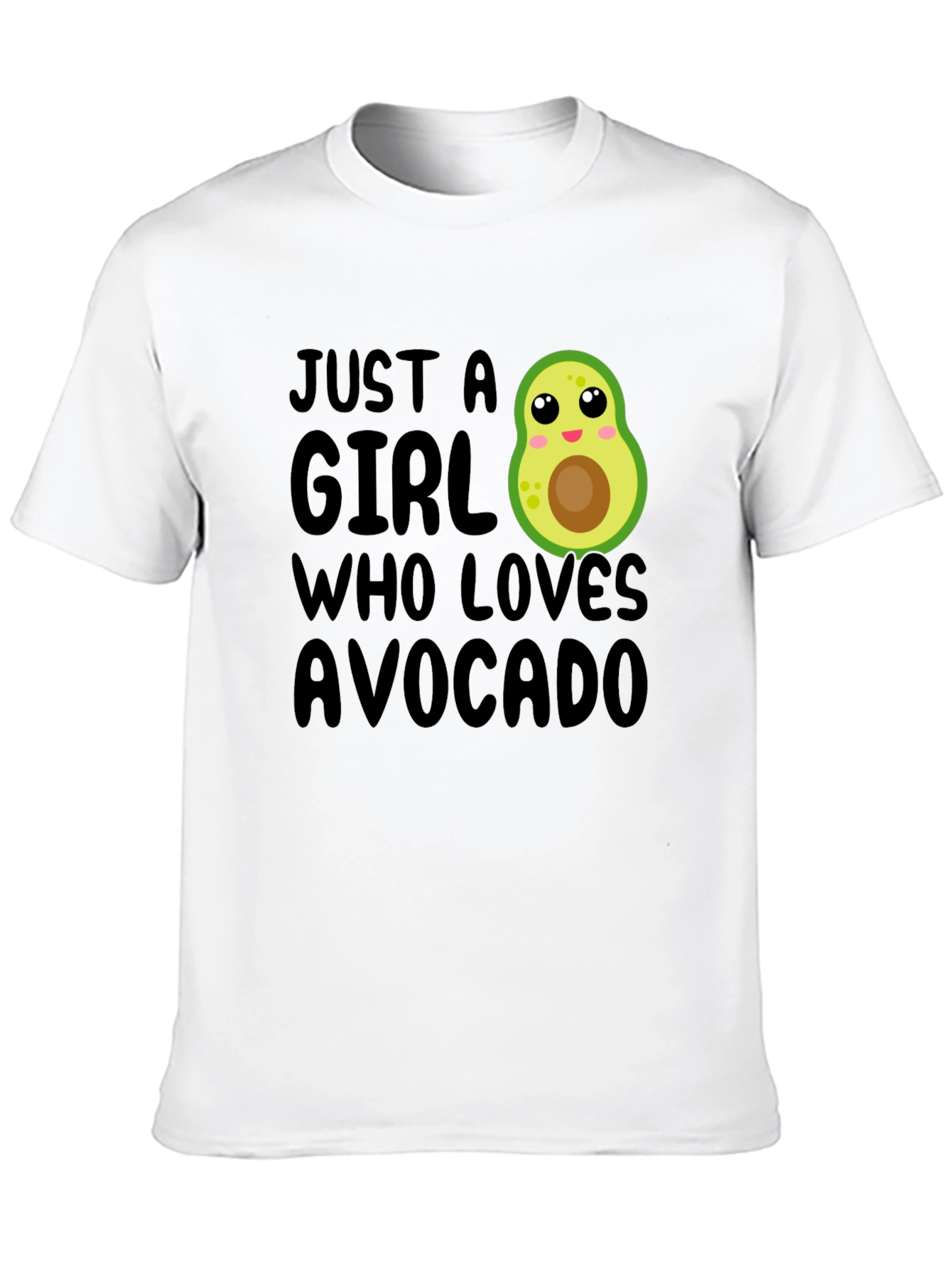 Just A Girl Who Loves Avocado T-Shirt