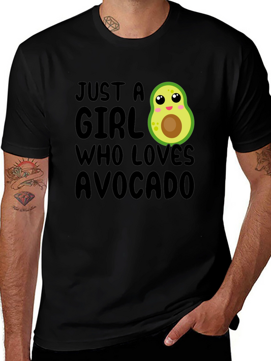 Just A Girl Who Loves Avocado T-Shirt