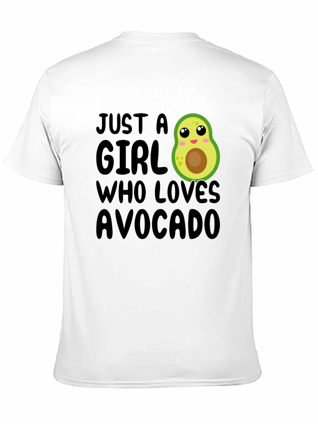 Just A Girl Who Loves Avocado T-Shirt