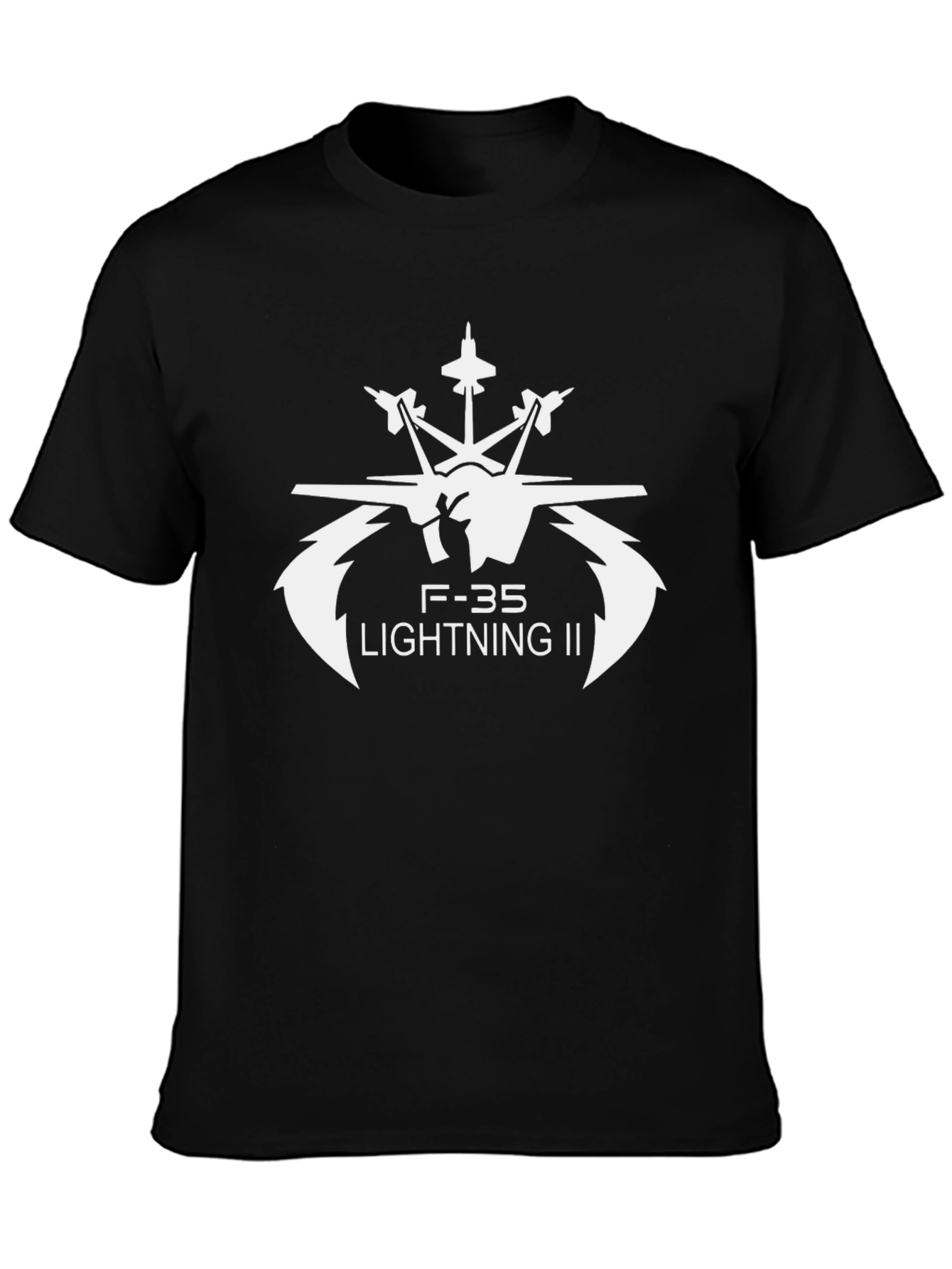 F-35 Lightning II Graphic T-Shirt - Black