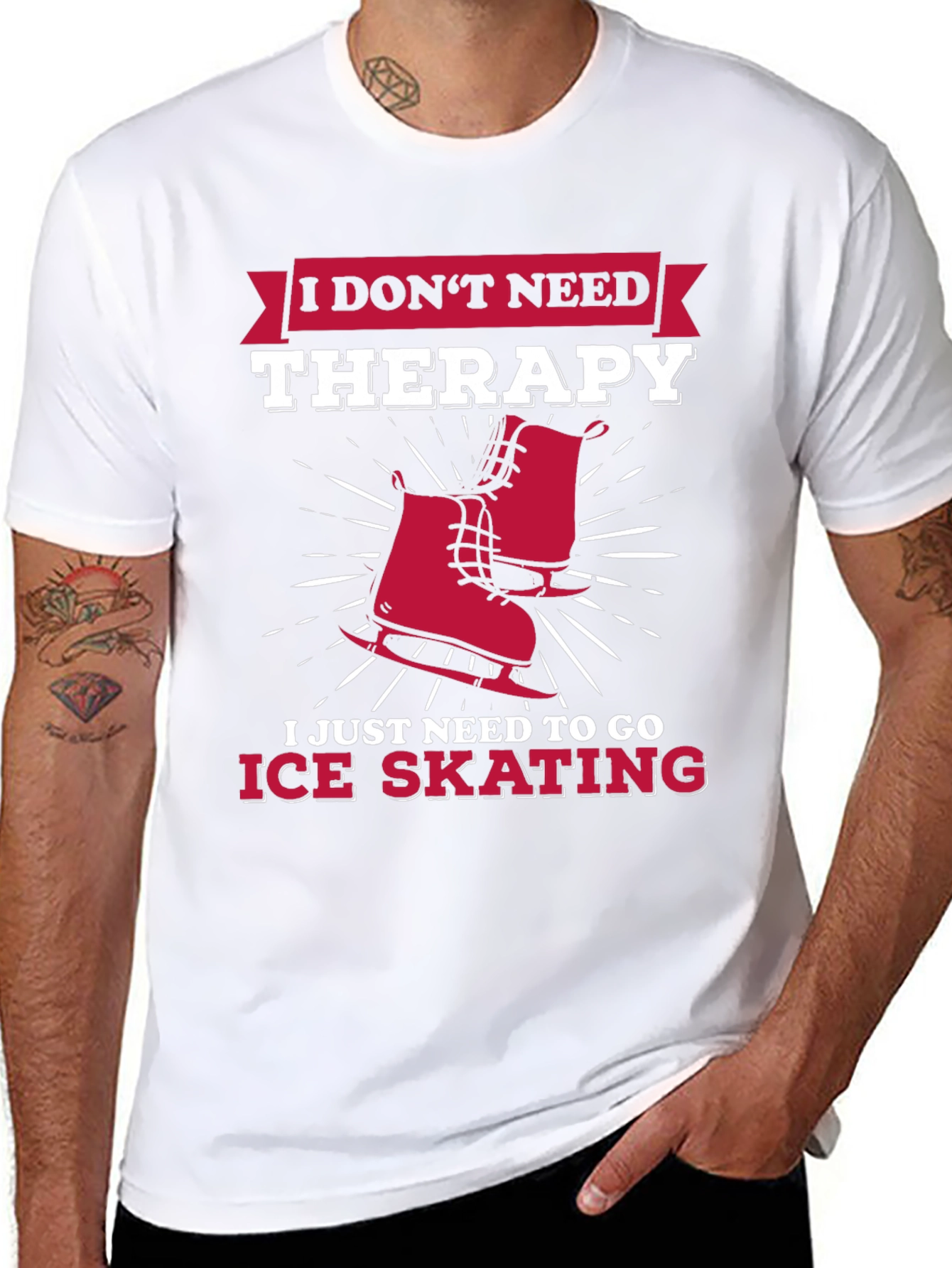 Ice Skating Therapy T-Shirt
