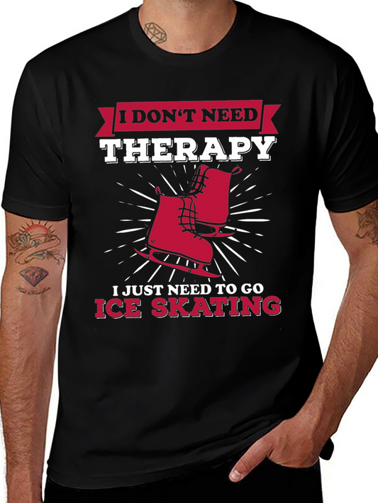 Ice Skating Therapy T-Shirt