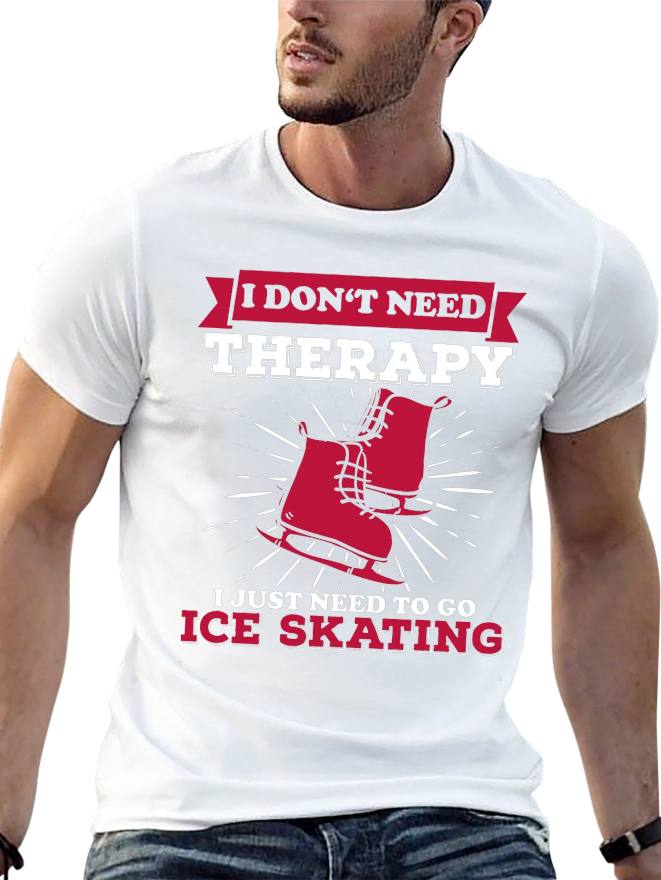 Ice Skating Therapy T-Shirt