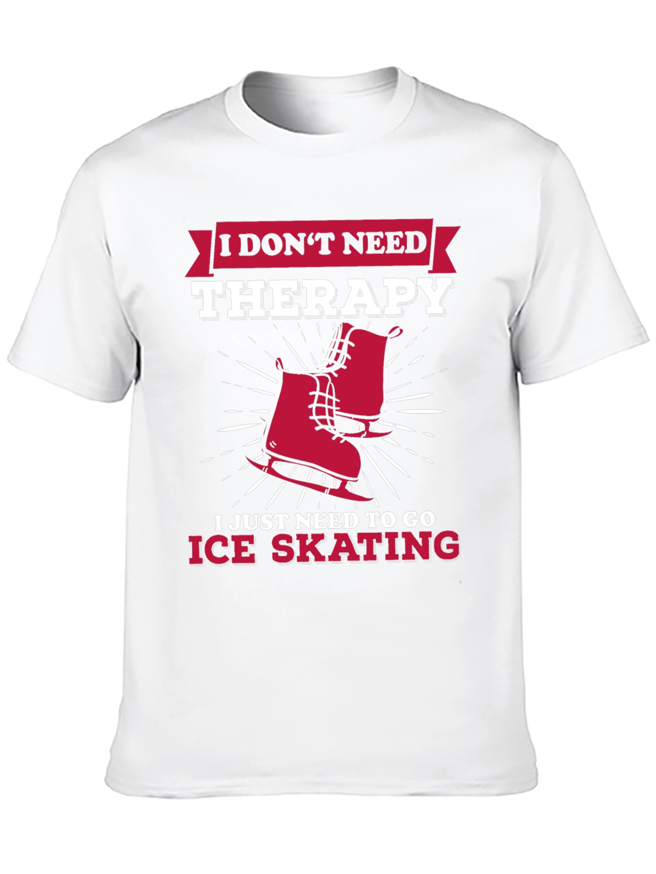 Ice Skating Therapy T-Shirt