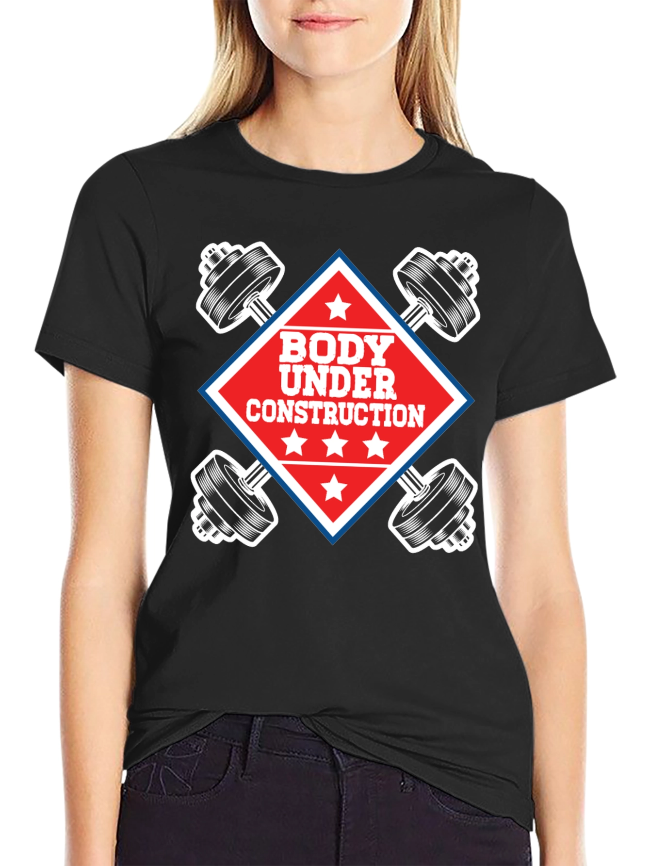 Body Under Construction Graphic T-Shirt