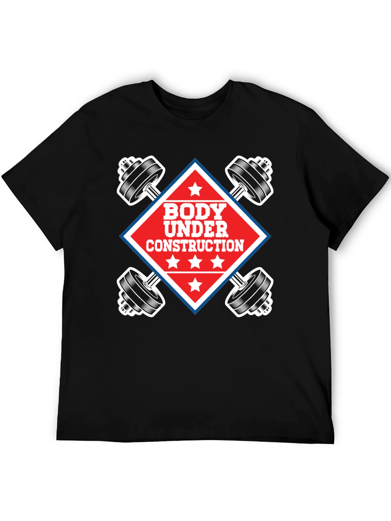 Body Under Construction Graphic T-Shirt