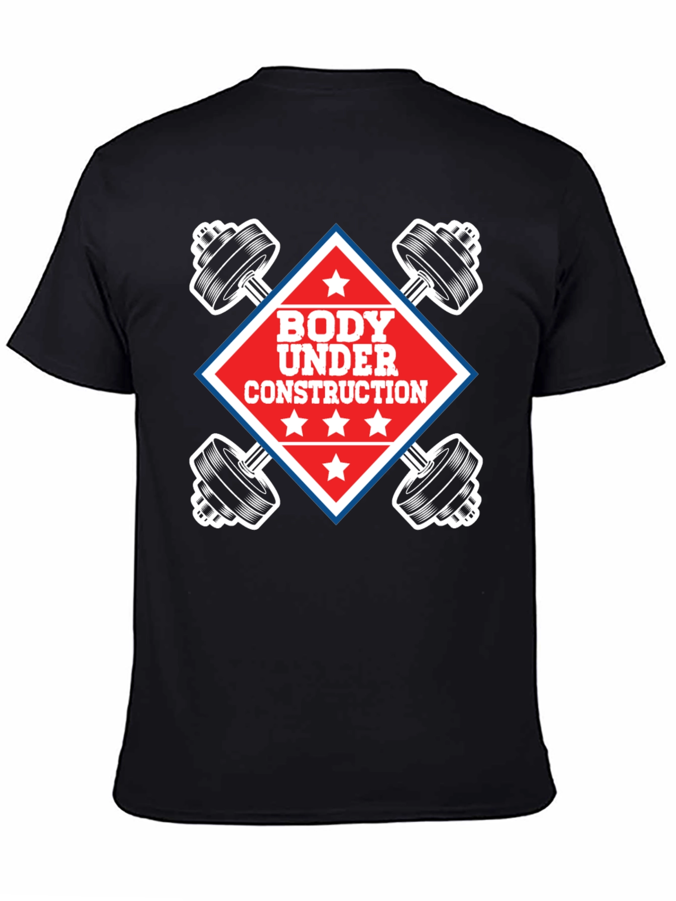 Body Under Construction Graphic T-Shirt