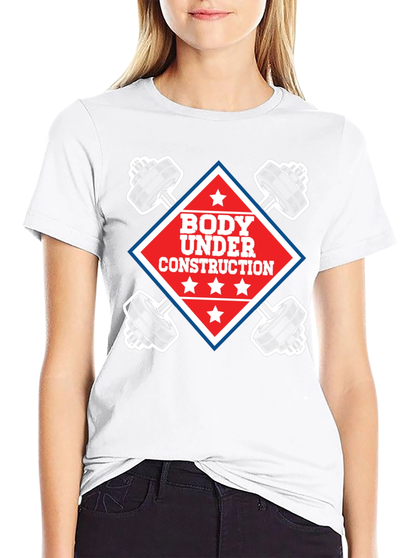 Body Under Construction Graphic T-Shirt