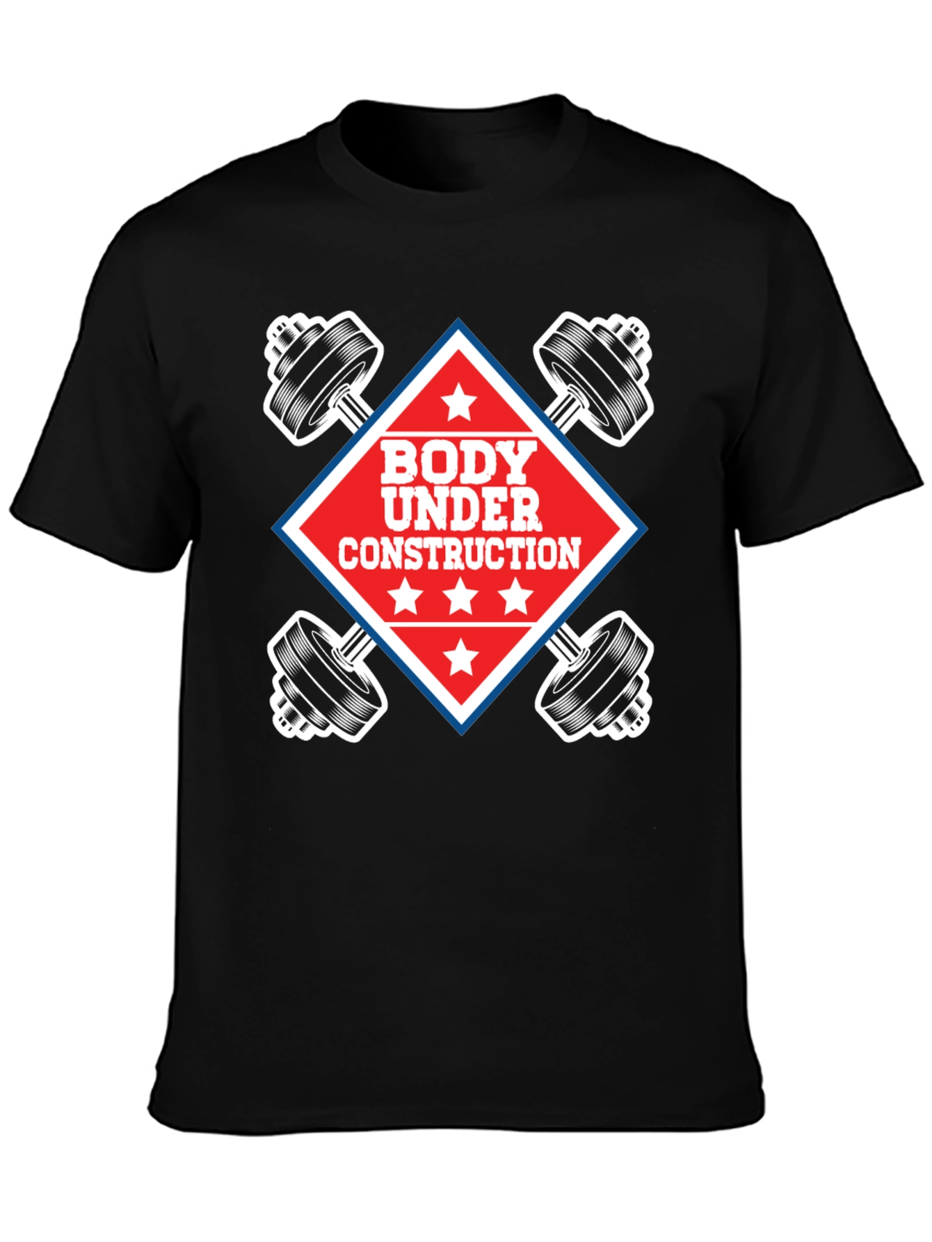 Body Under Construction Graphic T-Shirt