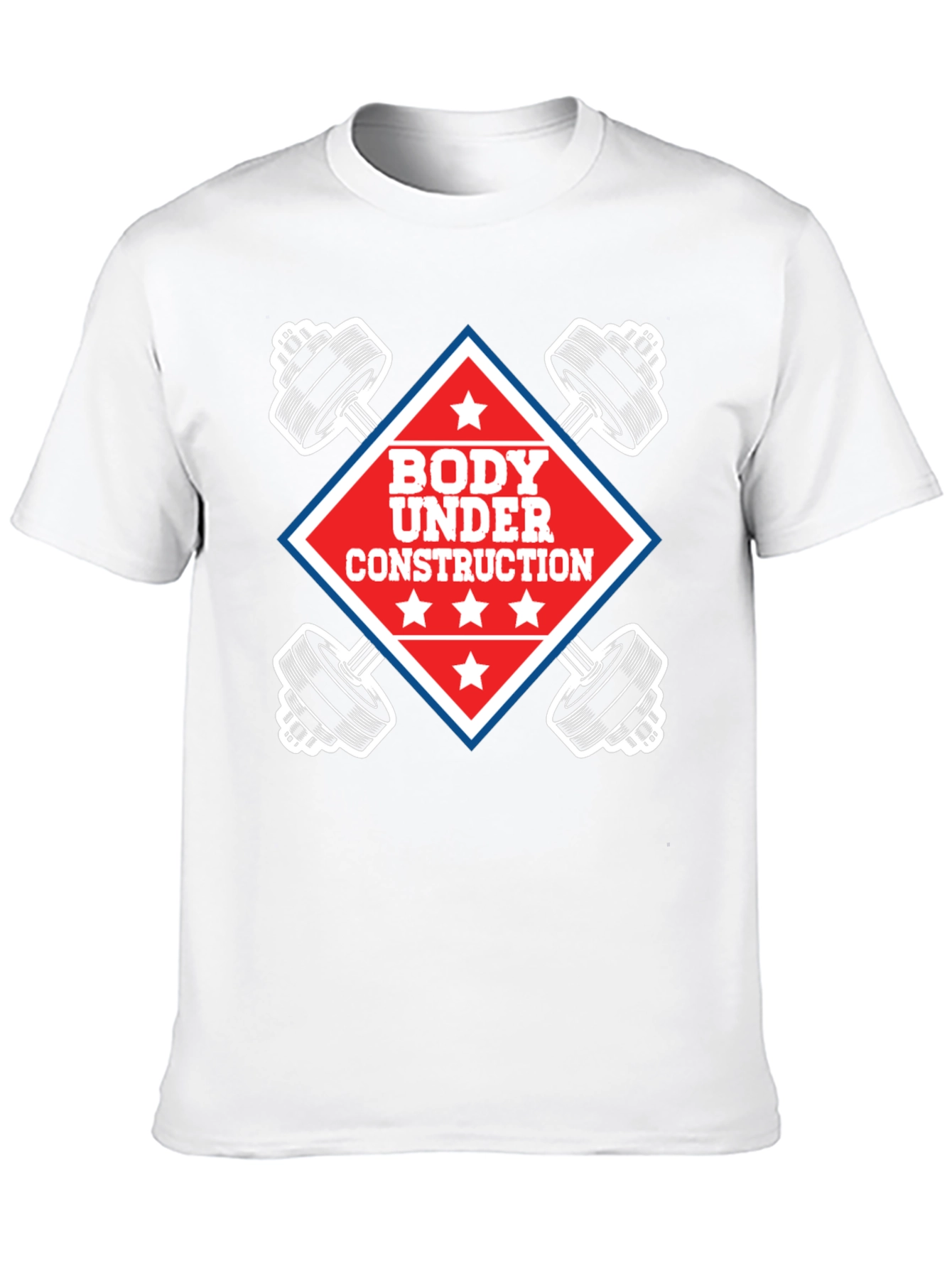 Body Under Construction Graphic T-Shirt