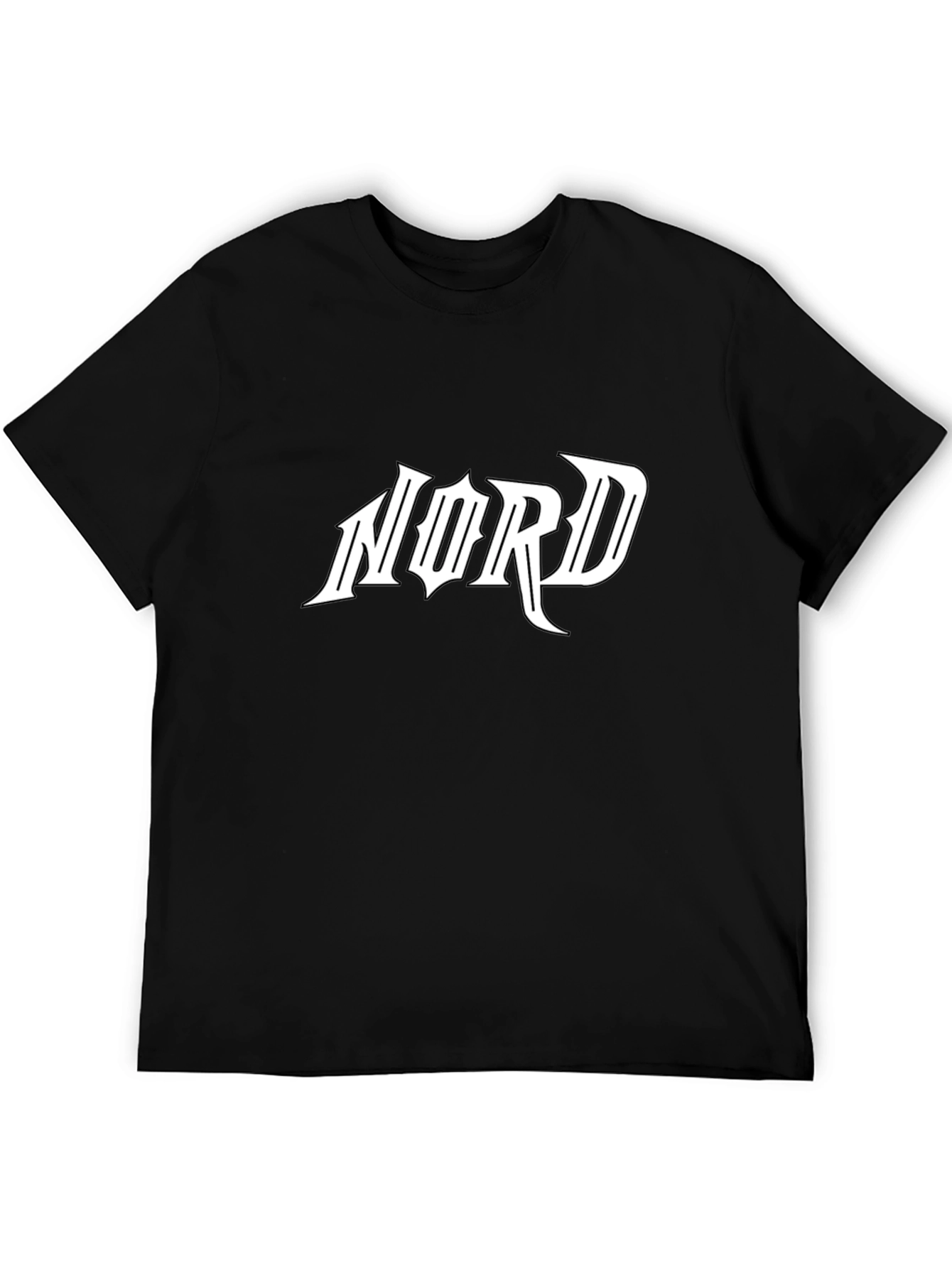 Nord Graphic T-Shirt - Black Cotton Tee