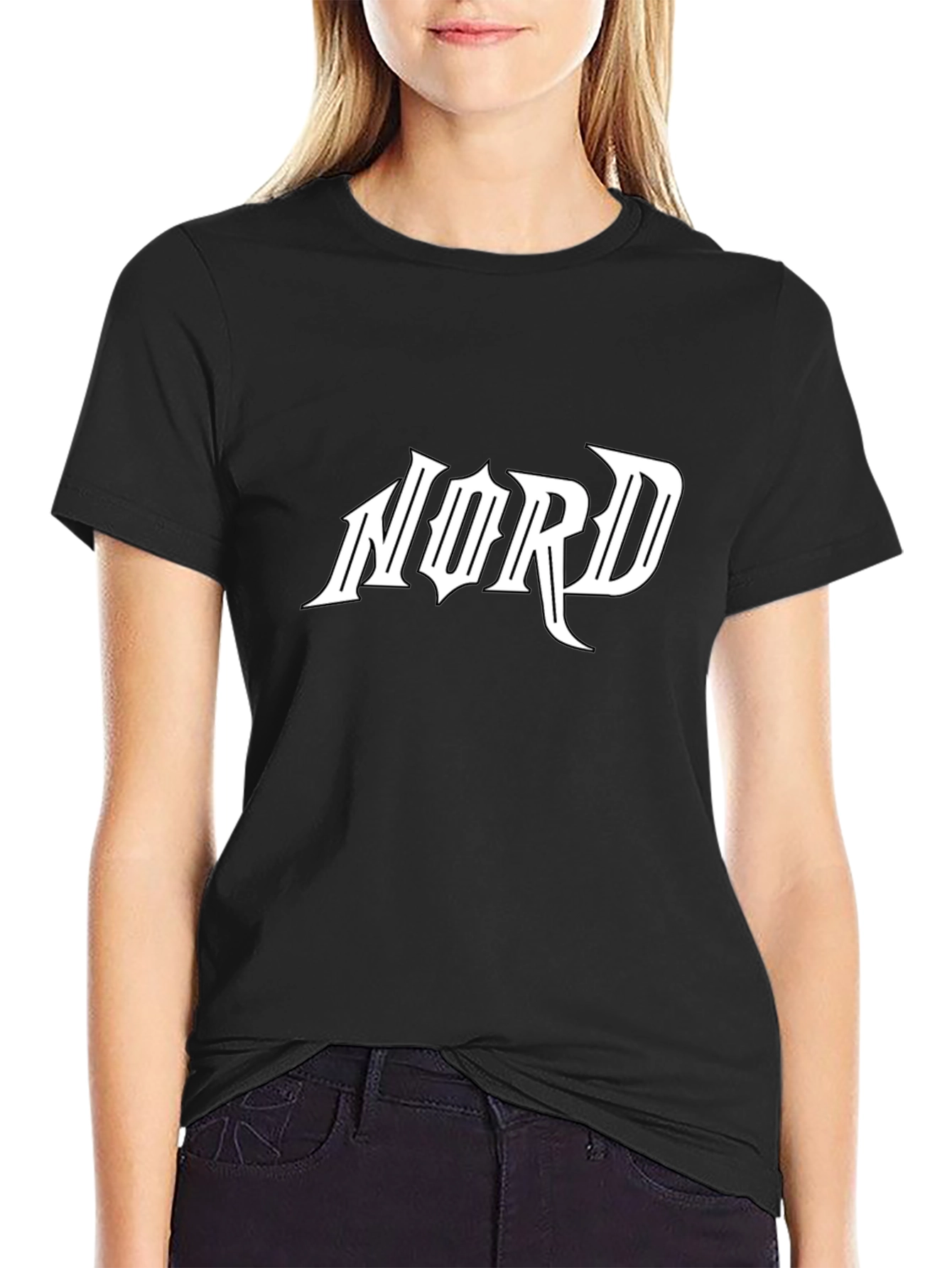 Nord Graphic T-Shirt - Black Cotton Tee